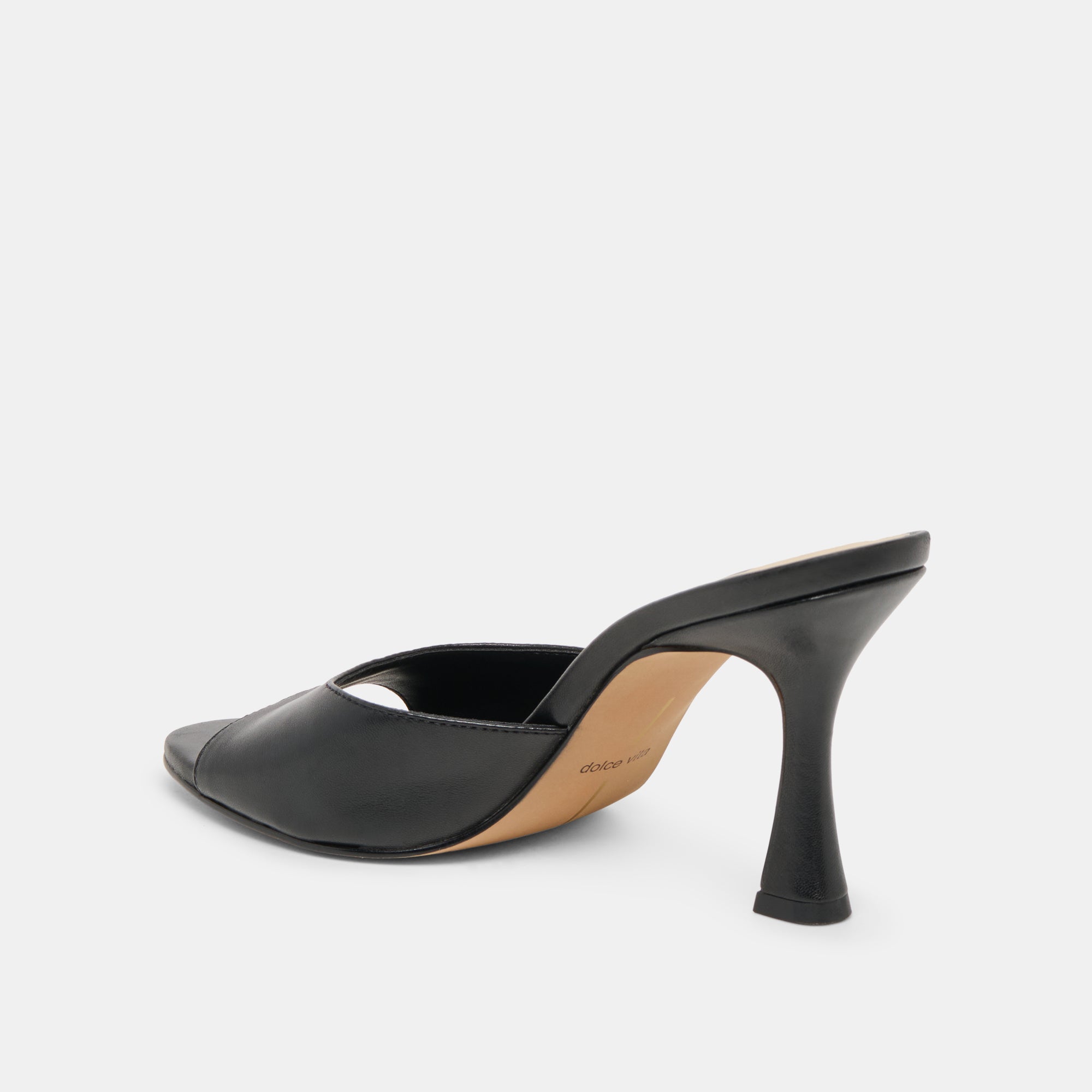 ROSHA HEELS BLACK LEATHER - view 5