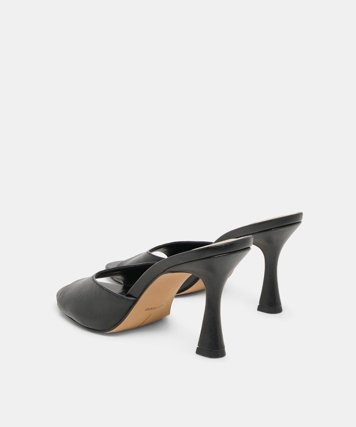ROSHA HEELS BLACK LEATHER - view 5