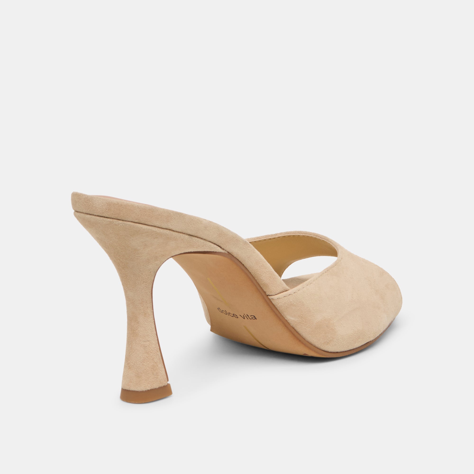 ROSHA HEELS CAMEL SUEDE - view 5