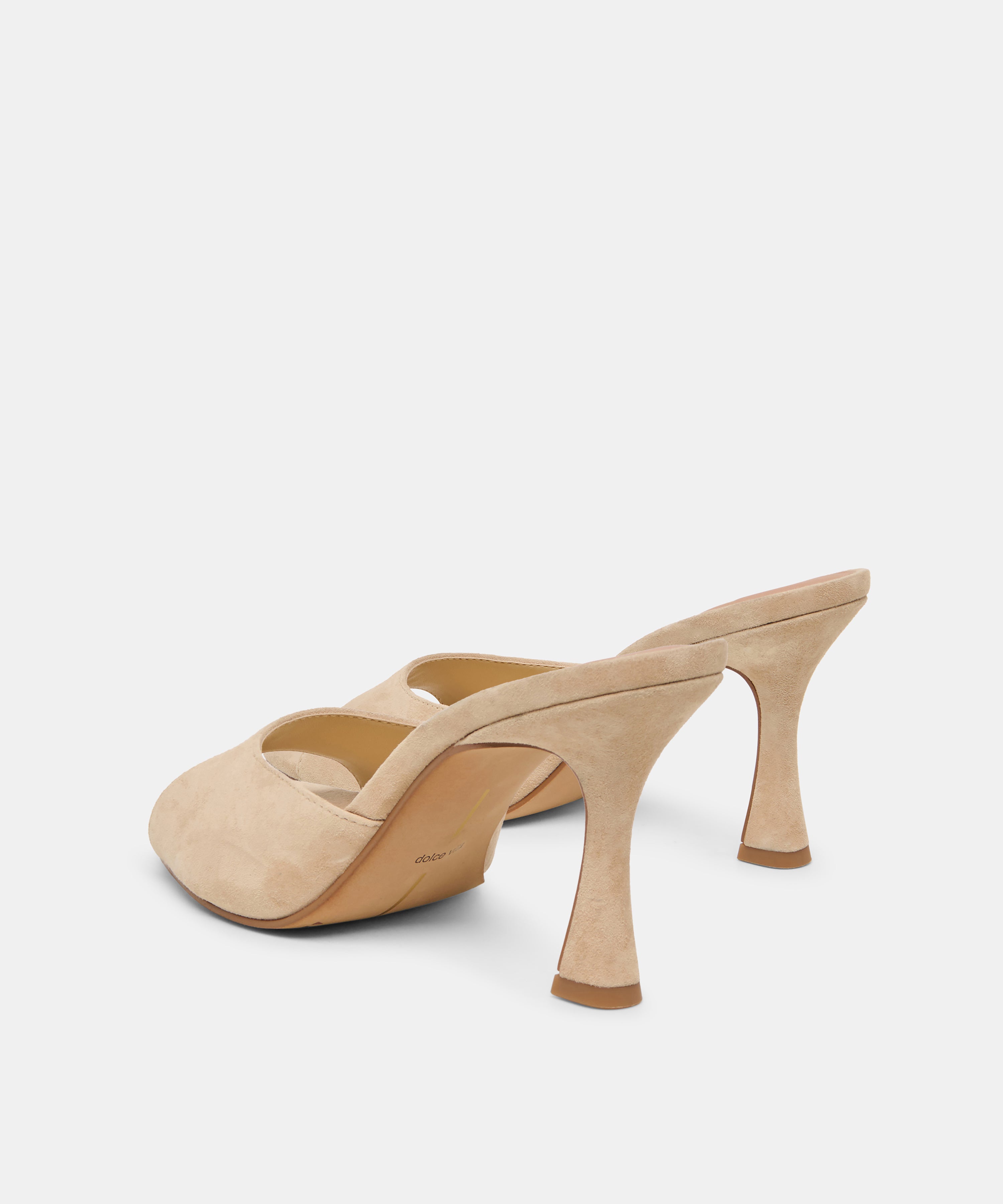 ROSHA HEELS CAMEL SUEDE - view 4