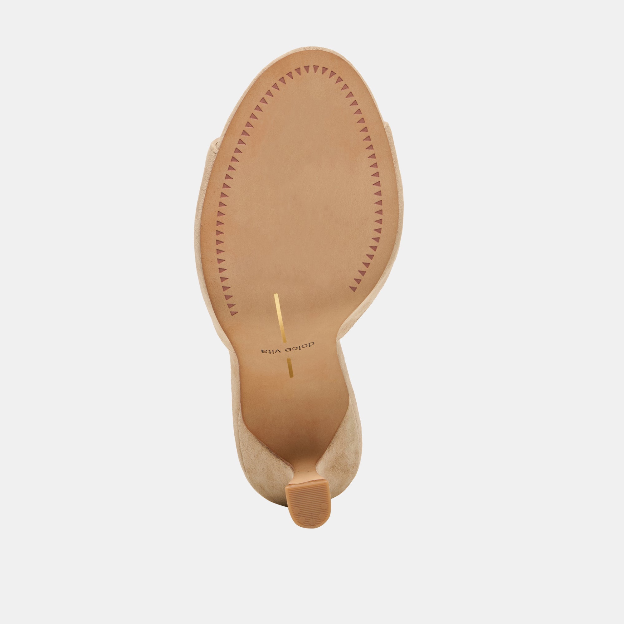 ROSHA HEELS CAMEL SUEDE - view 9