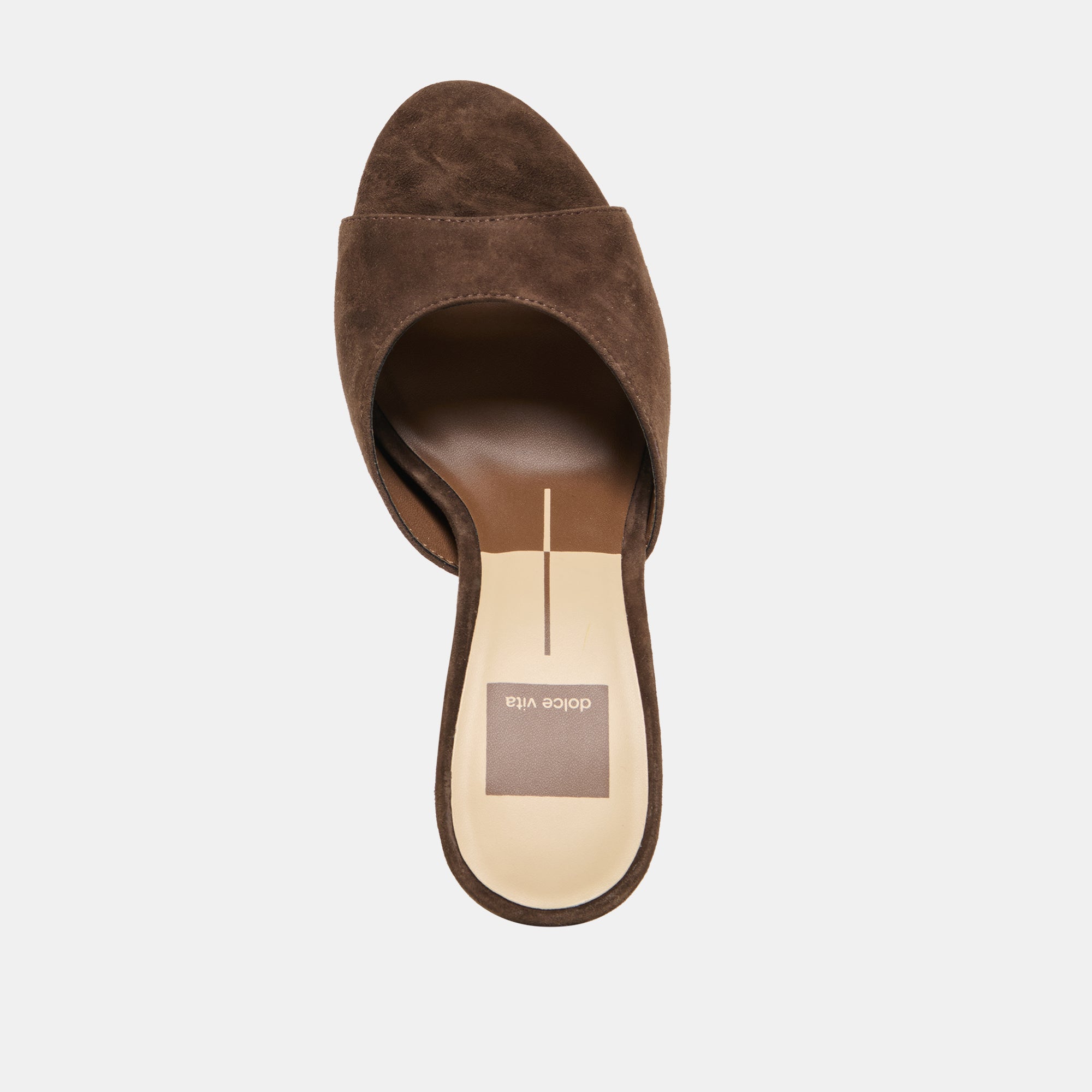 ROSHA HEELS DK BROWN SUEDE - view 8