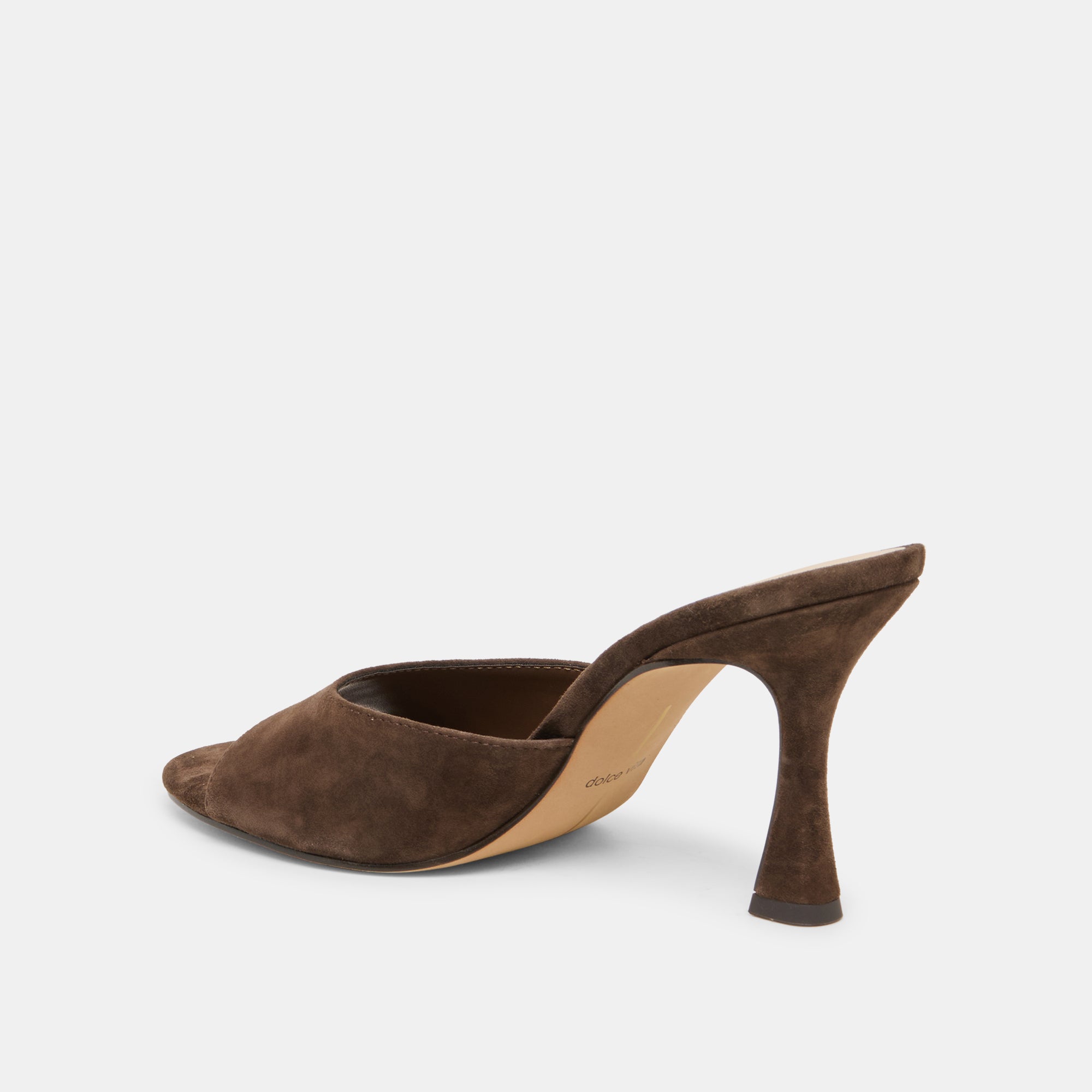 ROSHA HEELS DK BROWN SUEDE - view 5
