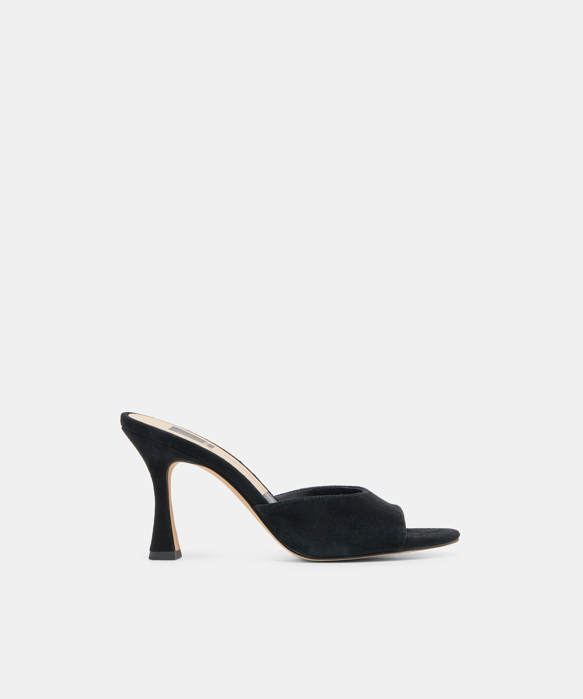 ROSHA Onyx Suede Heels | Dolce Vita