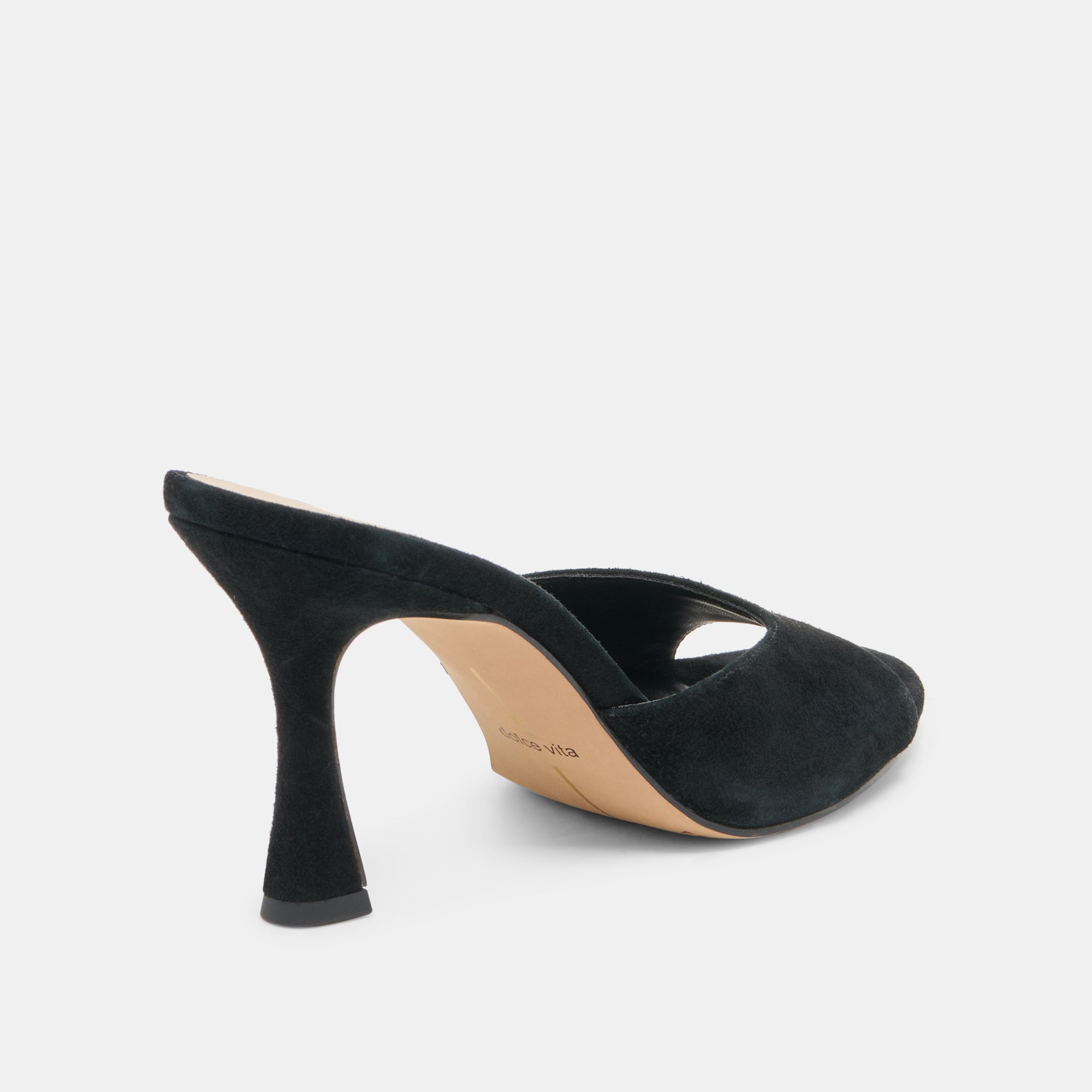 ROSHA HEELS ONYX SUEDE - view 3