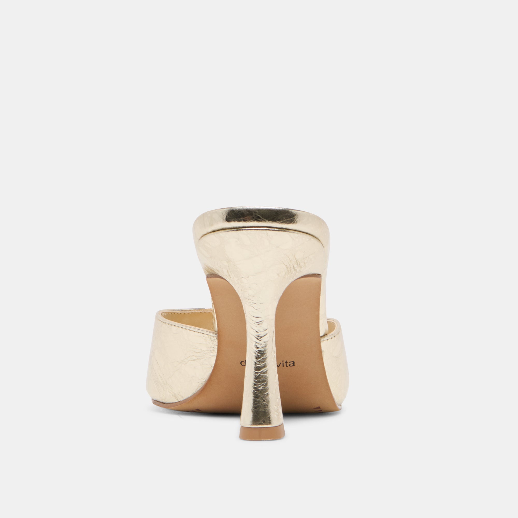 ROSHA HEELS PLATINUM DISTRESSED LEATHER - view 7