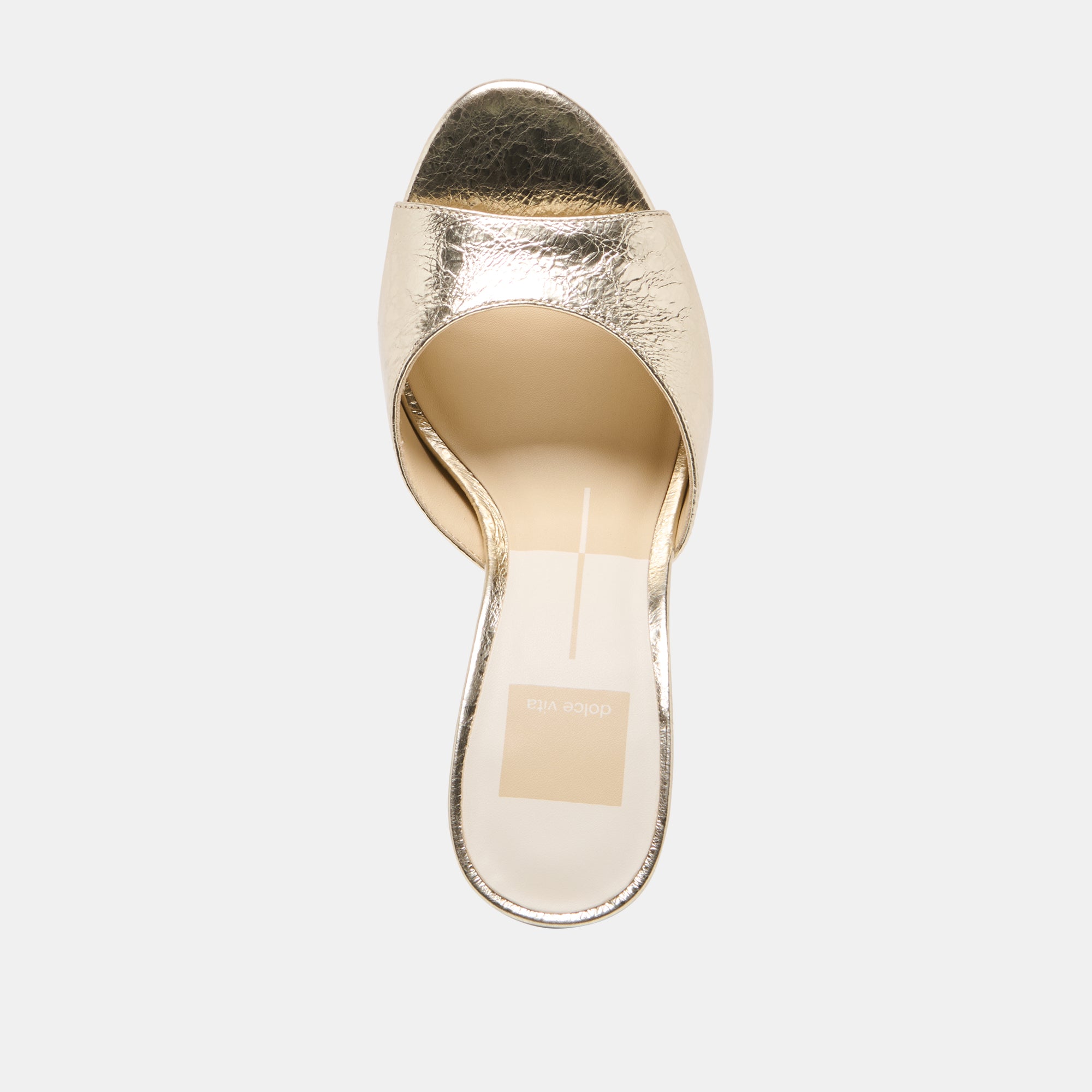 ROSHA HEELS PLATINUM DISTRESSED LEATHER - view 8