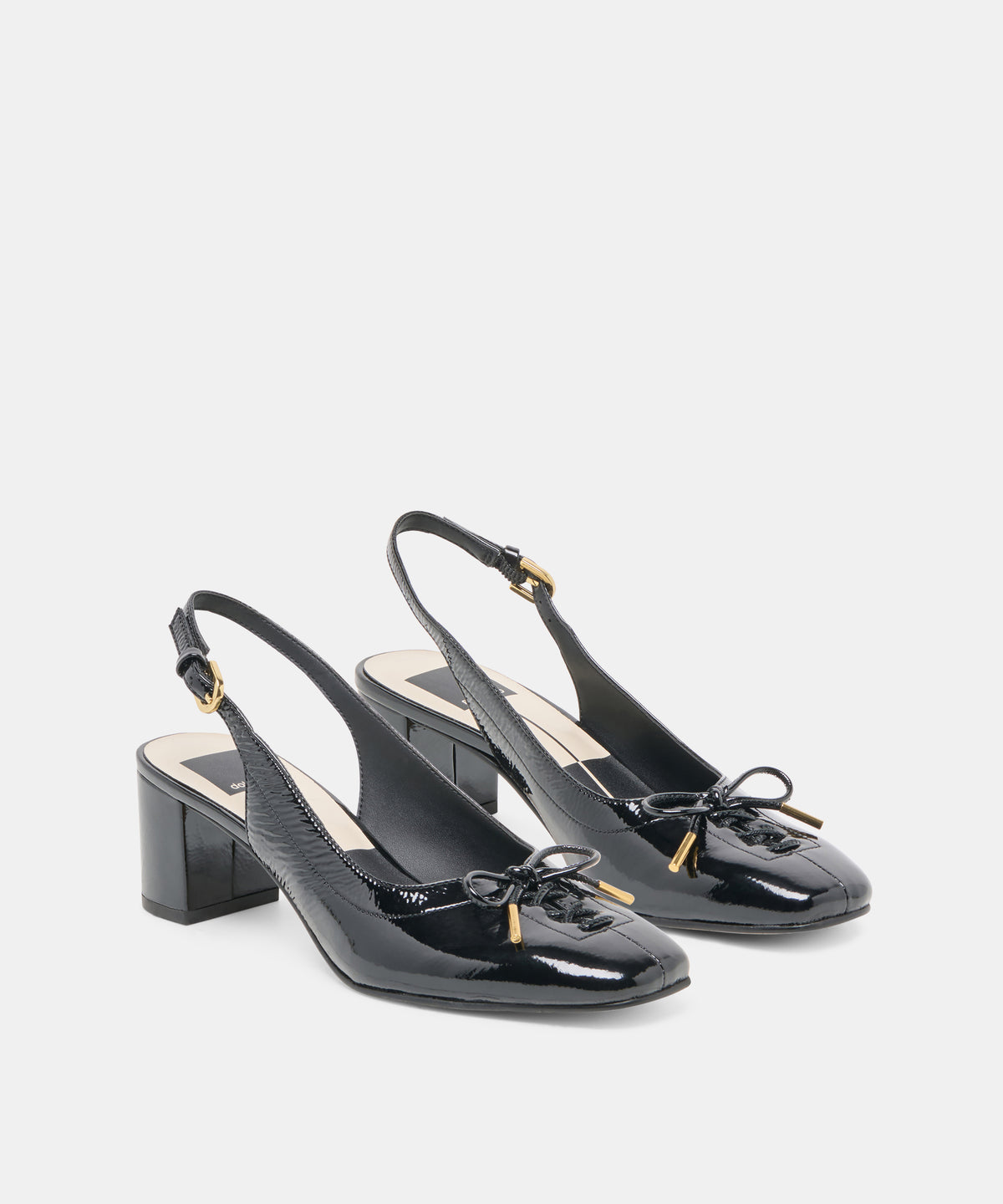 SAYLEE HEELS MIDNIGHT CRINKLE PATENT - view 2