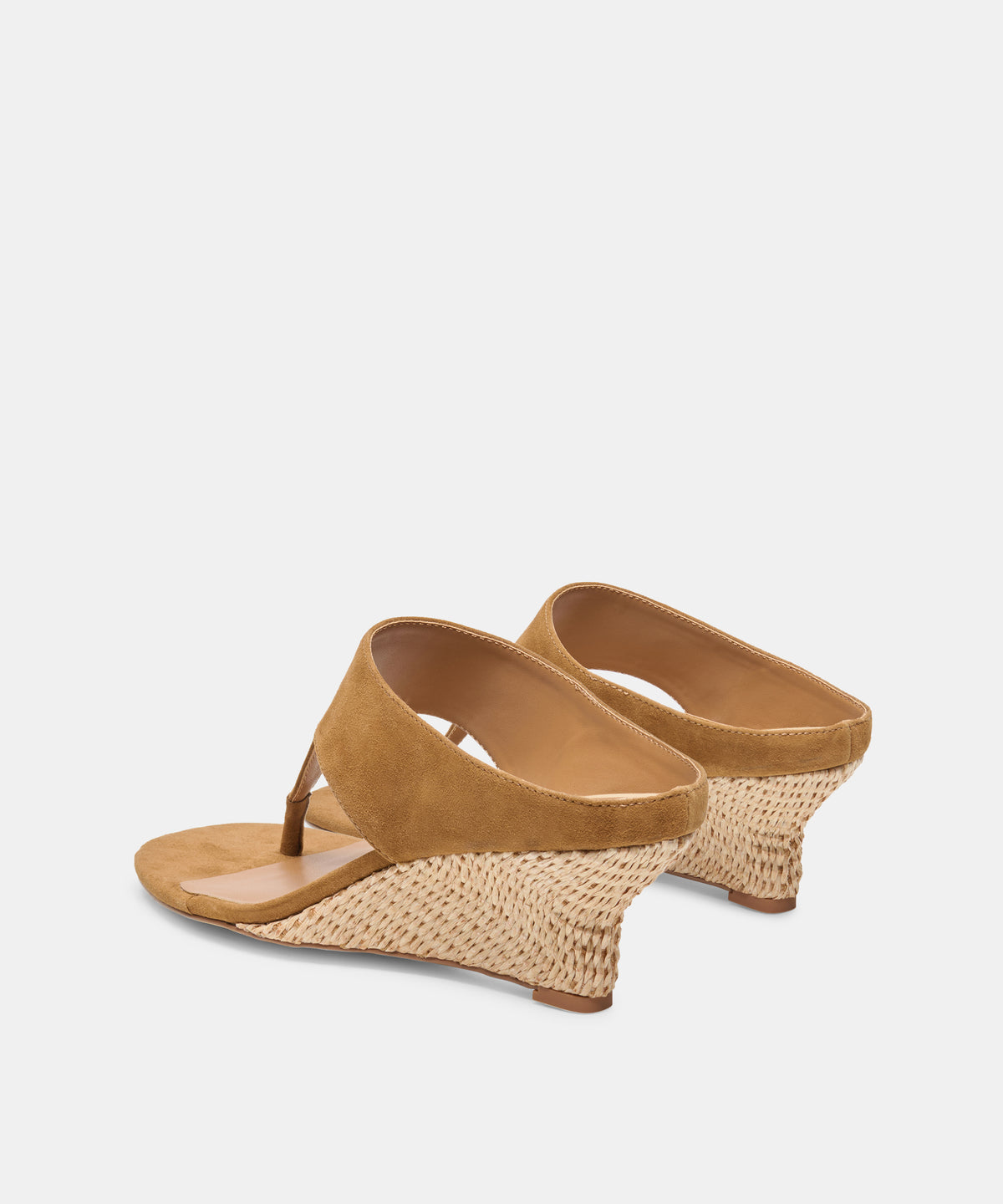 SYMON WEDGES LT BROWN SUEDE - view 4