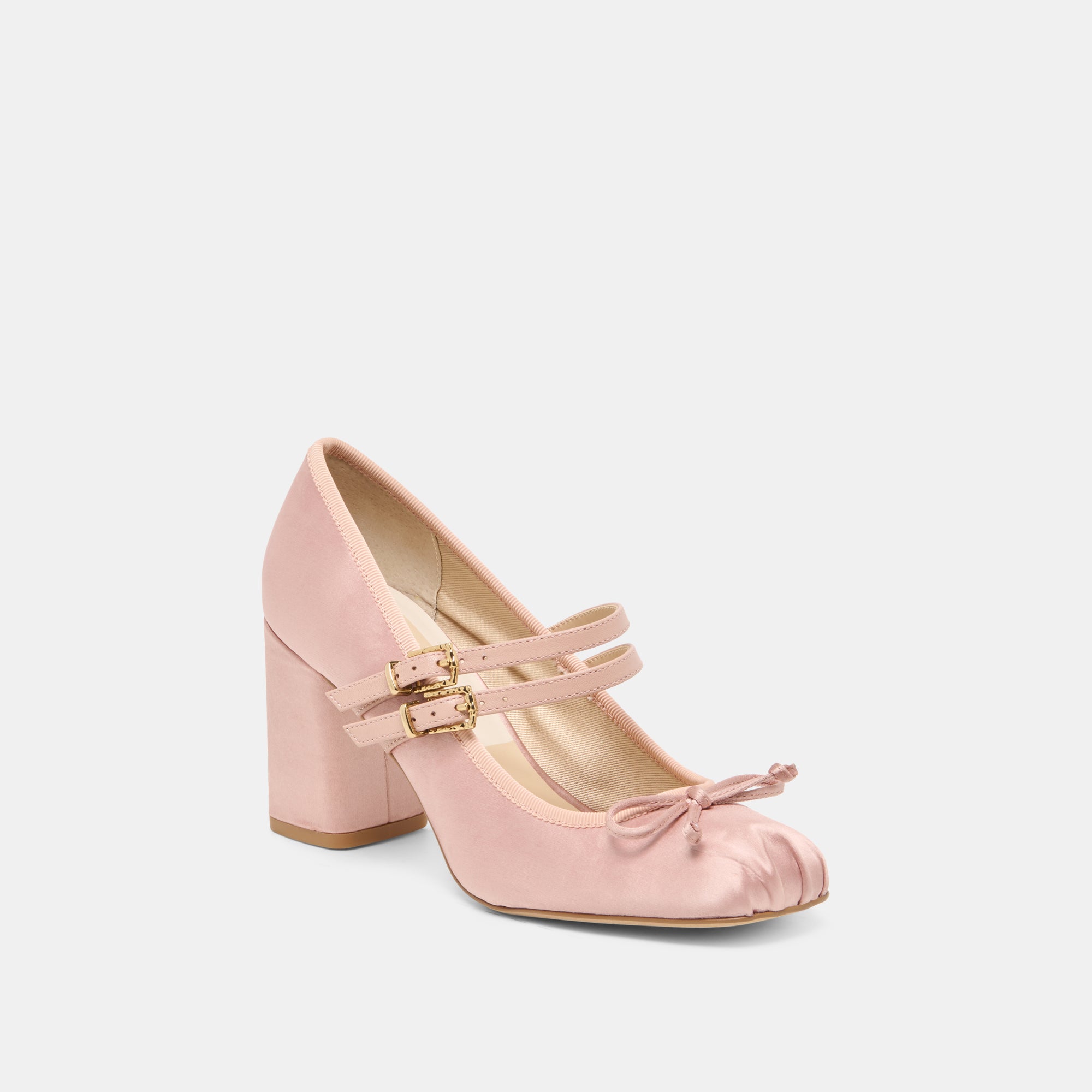 TIARAH HEELS LT BLUSH SATIN - view 2