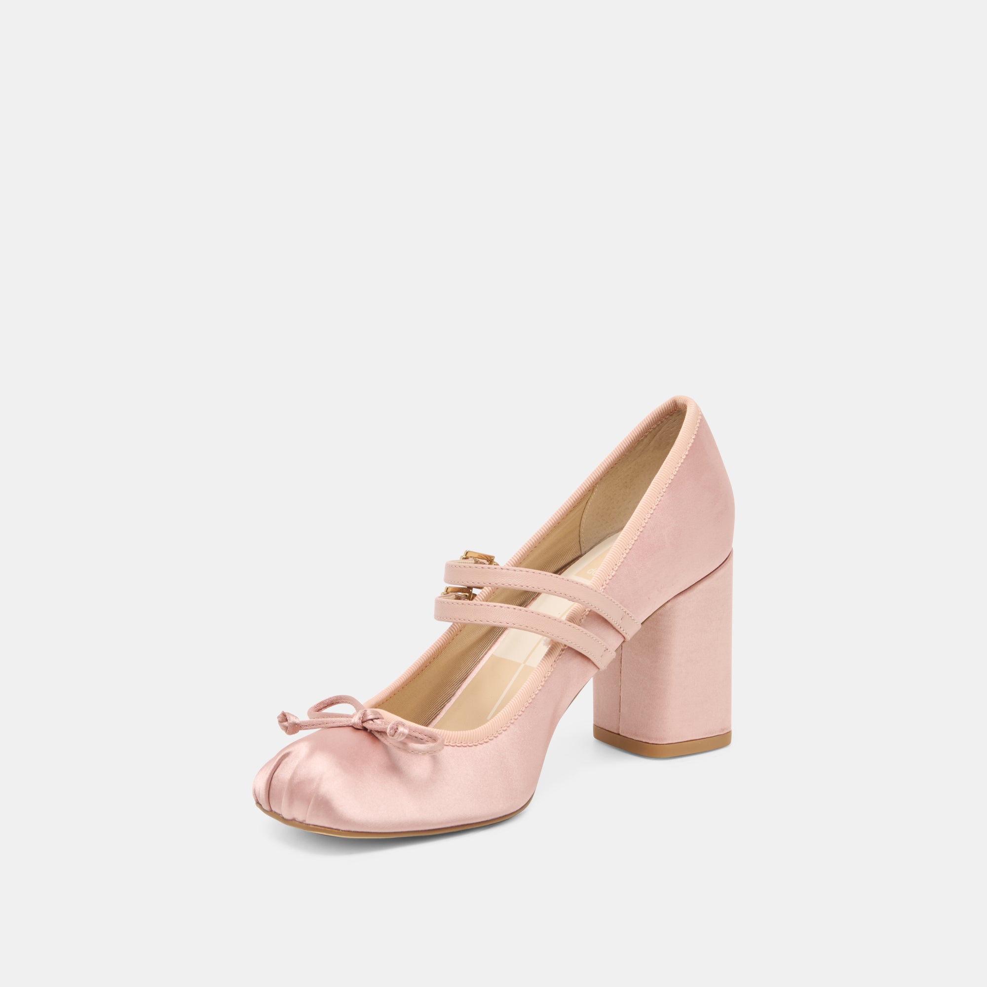 TIARAH HEELS LT BLUSH SATIN - view 4