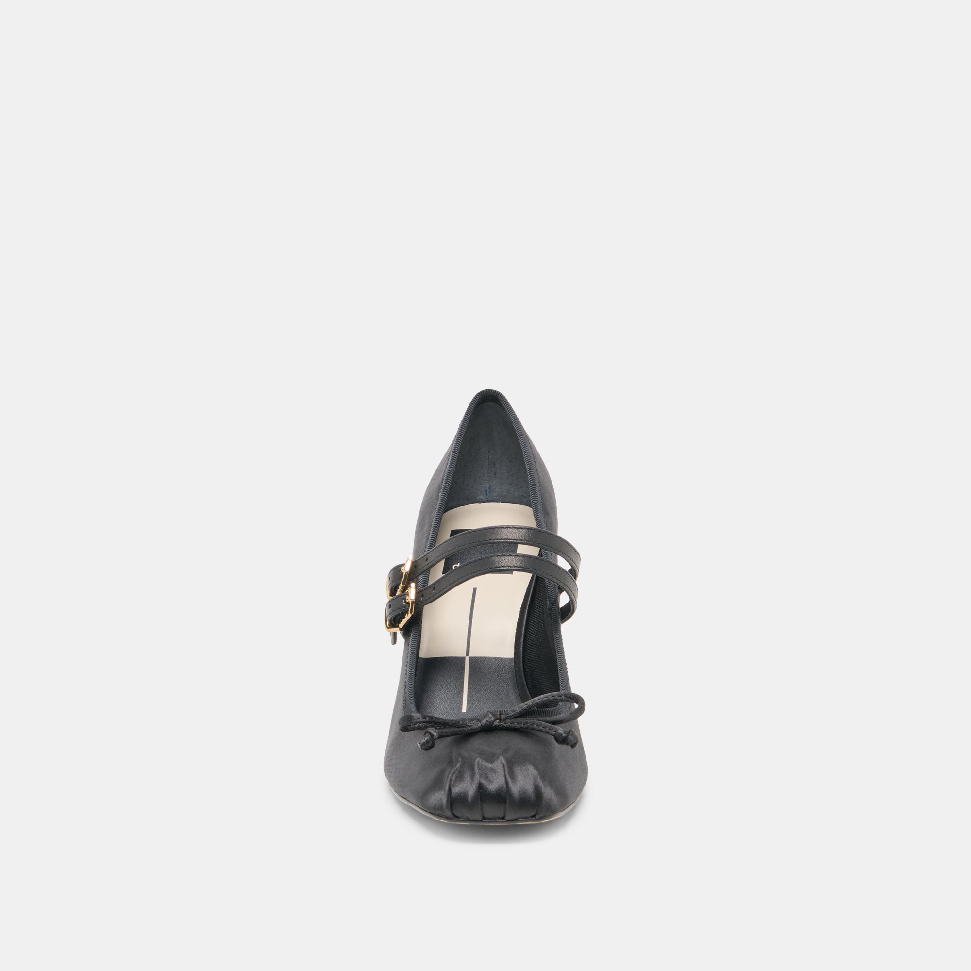 TIARAH HEELS ONYX SATIN - view 6