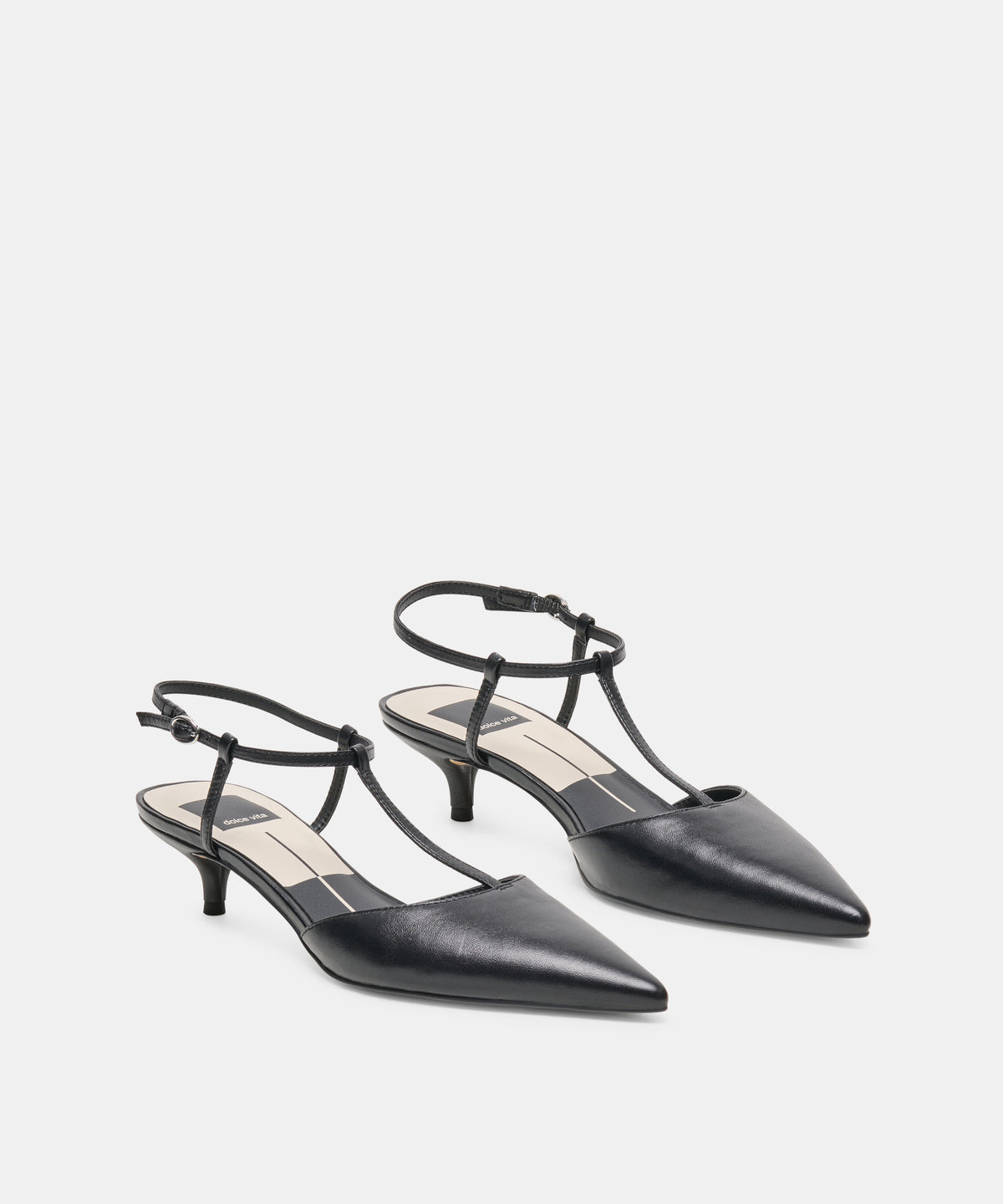 TORENA HEELS BLACK LEATHER - view 2