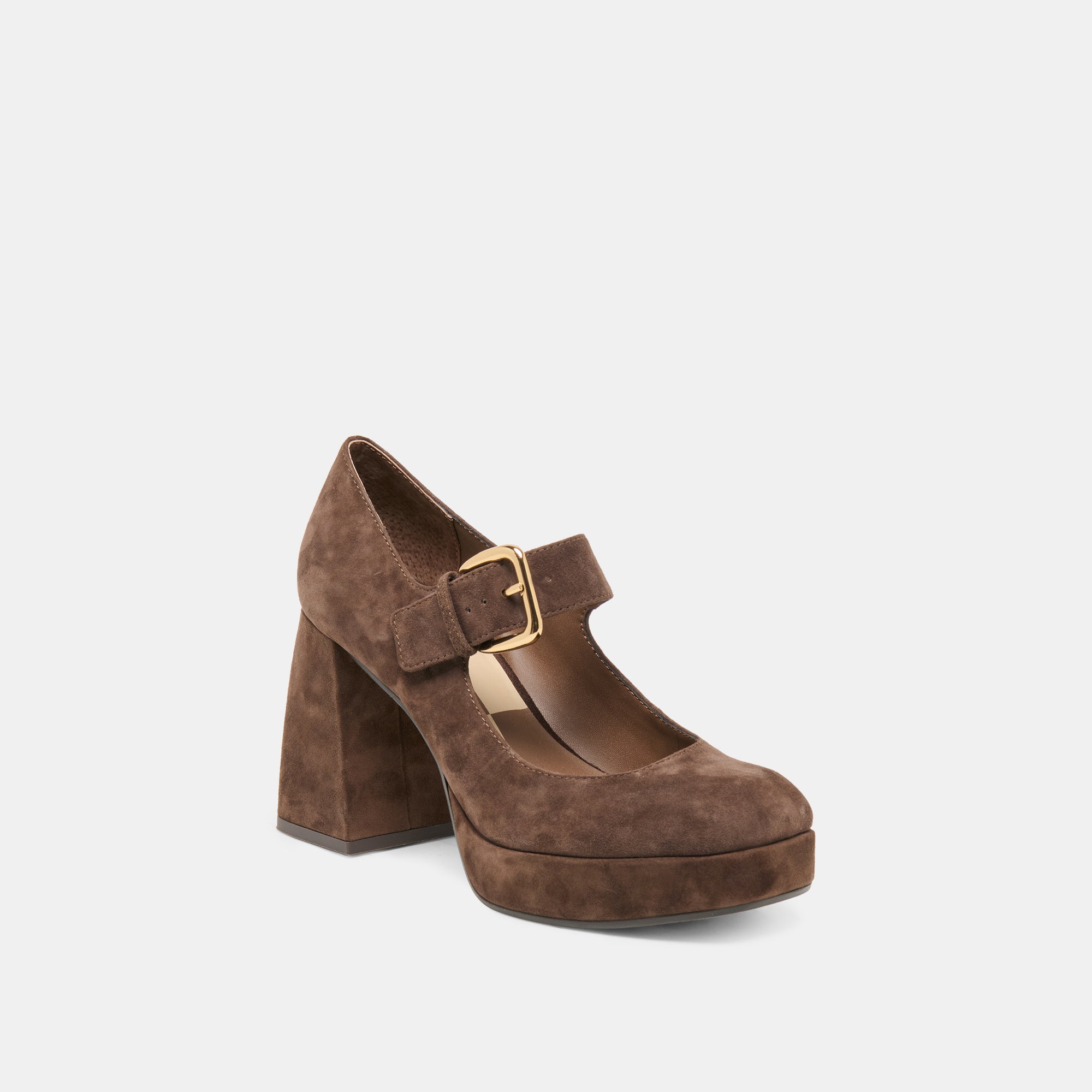 ULTRA HEELS DK BROWN SUEDE - view 2