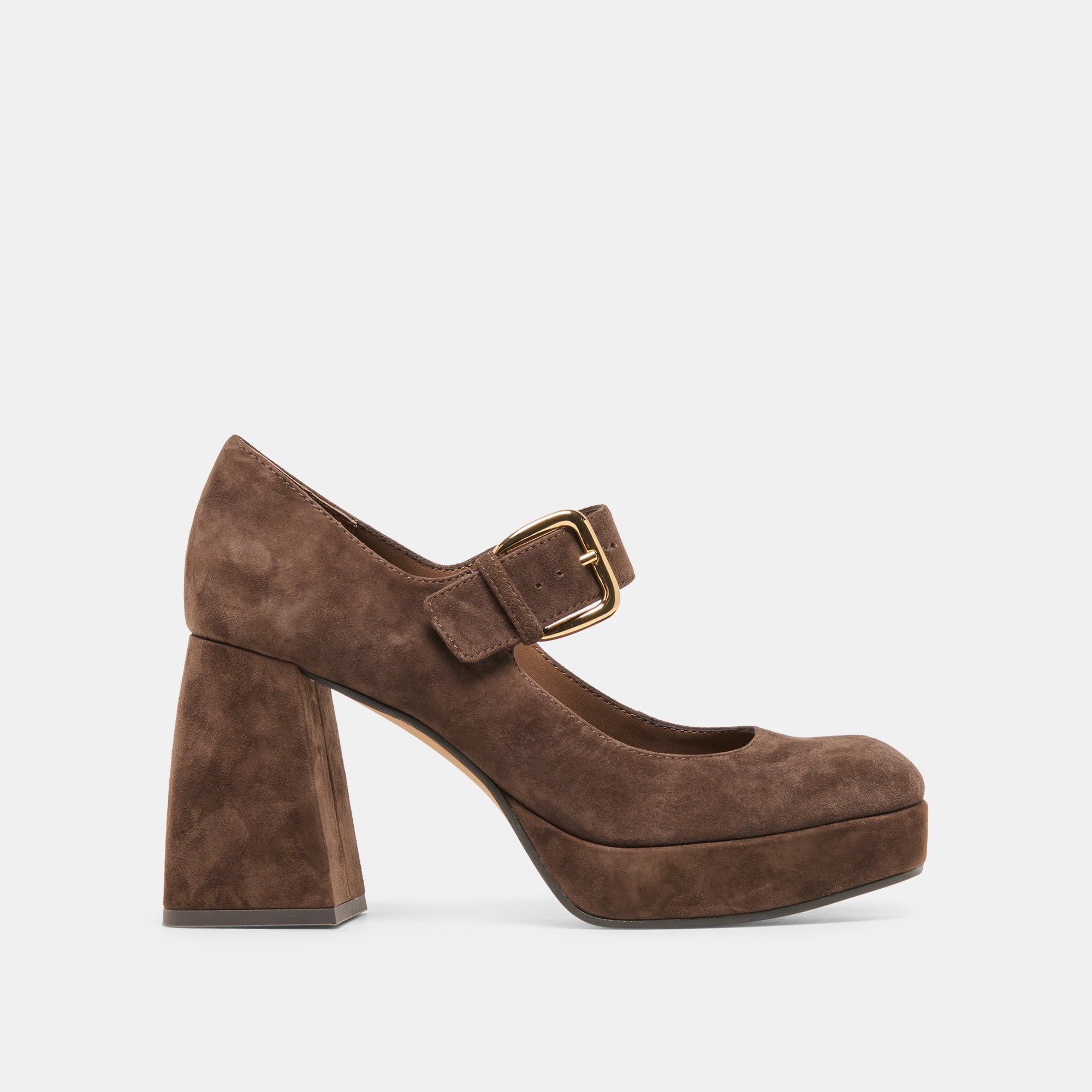 ULTRA HEELS DK BROWN SUEDE