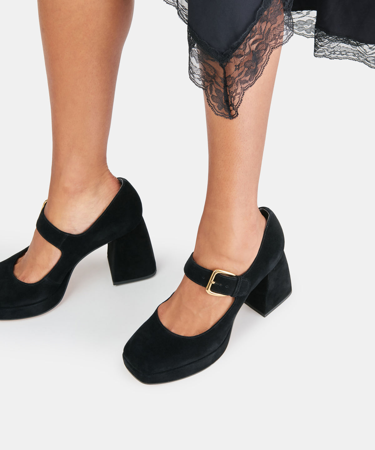 ULTRA HEELS ONYX SUEDE - view 4