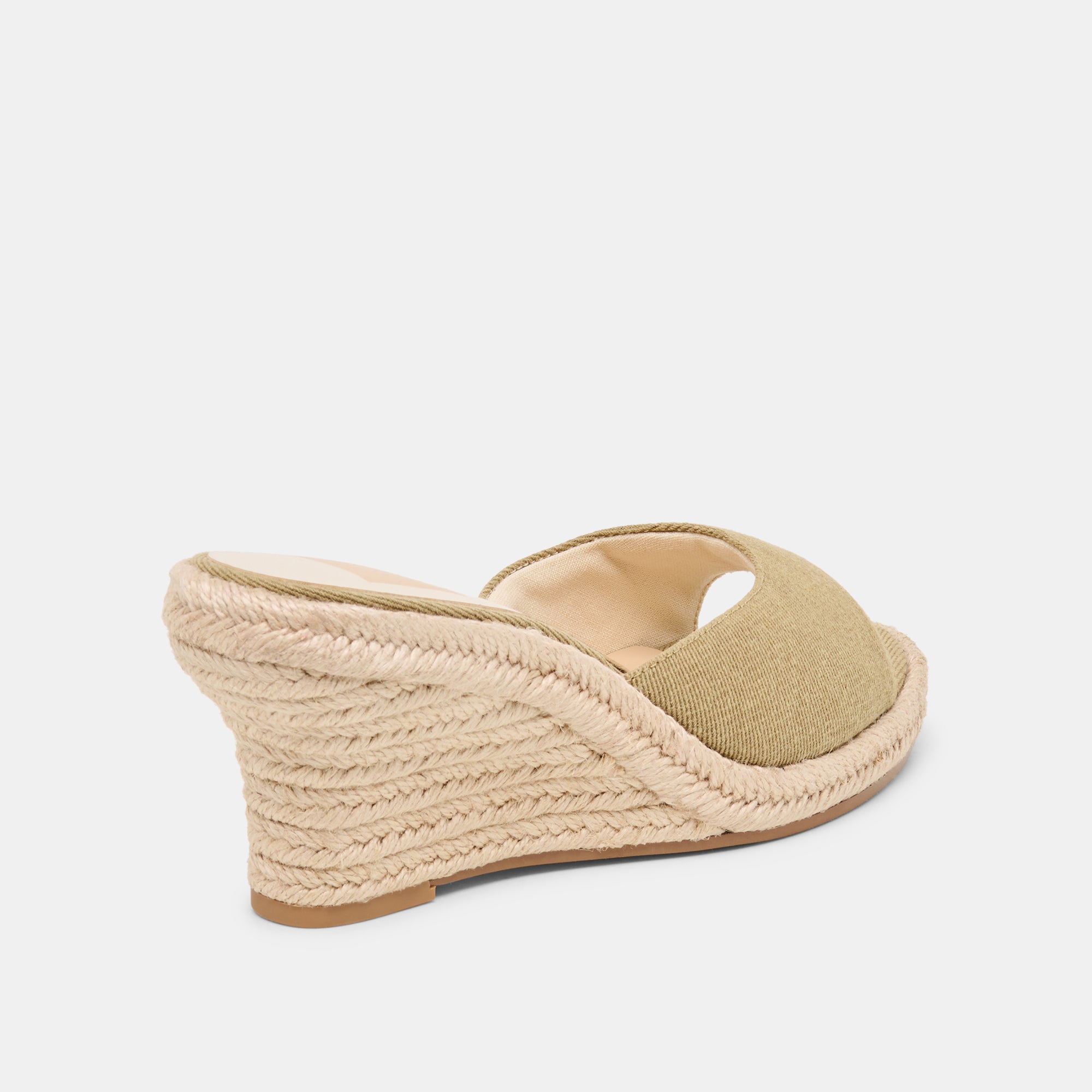 VAYA WEDGES KHAKI LINEN - view 3