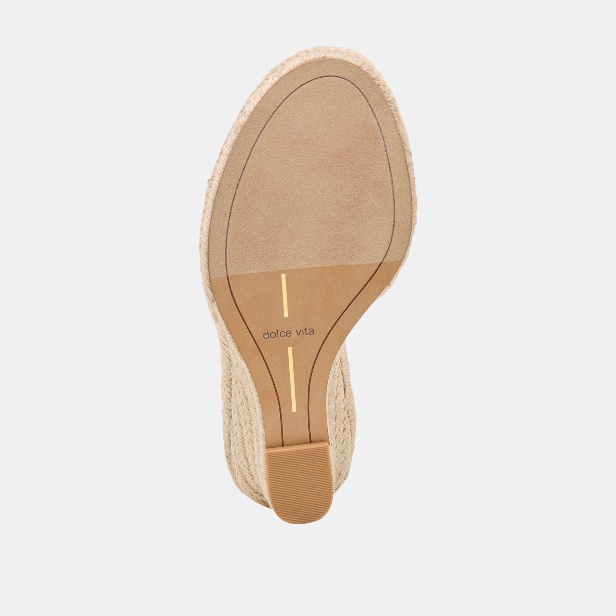 VAYA WEDGES KHAKI LINEN - view 9