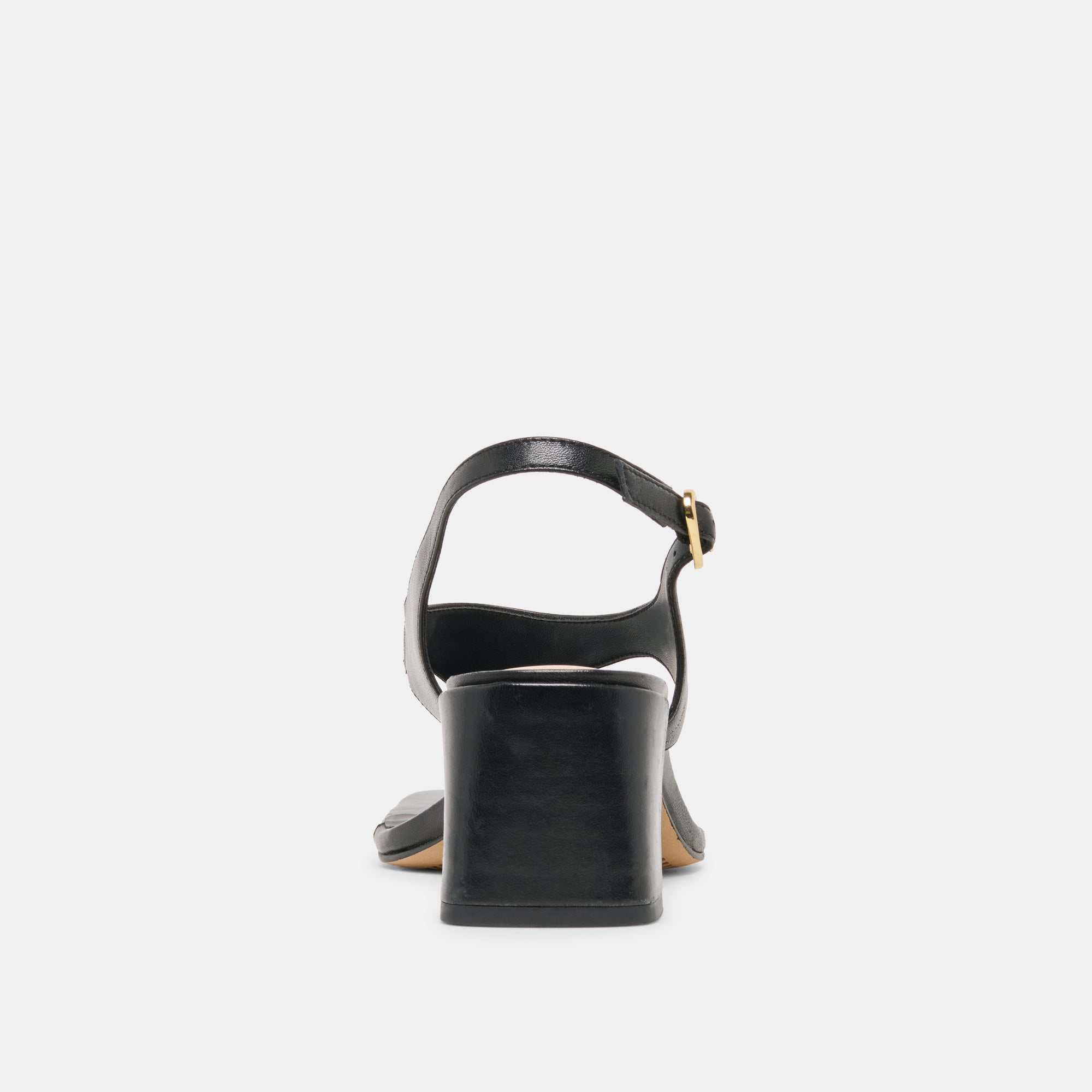 YVES HEELS BLACK LEATHER - view 7