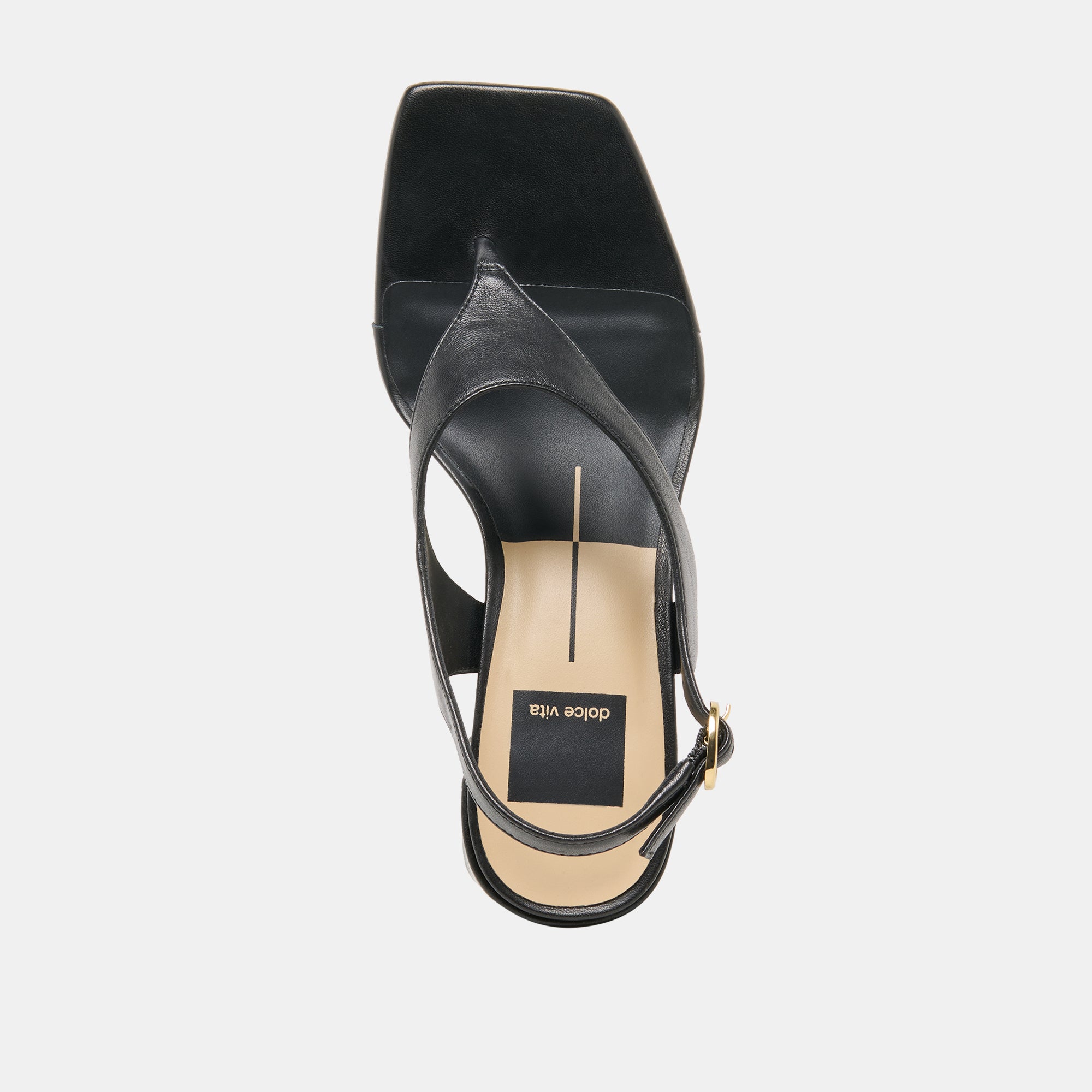 YVES HEELS BLACK LEATHER - view 8
