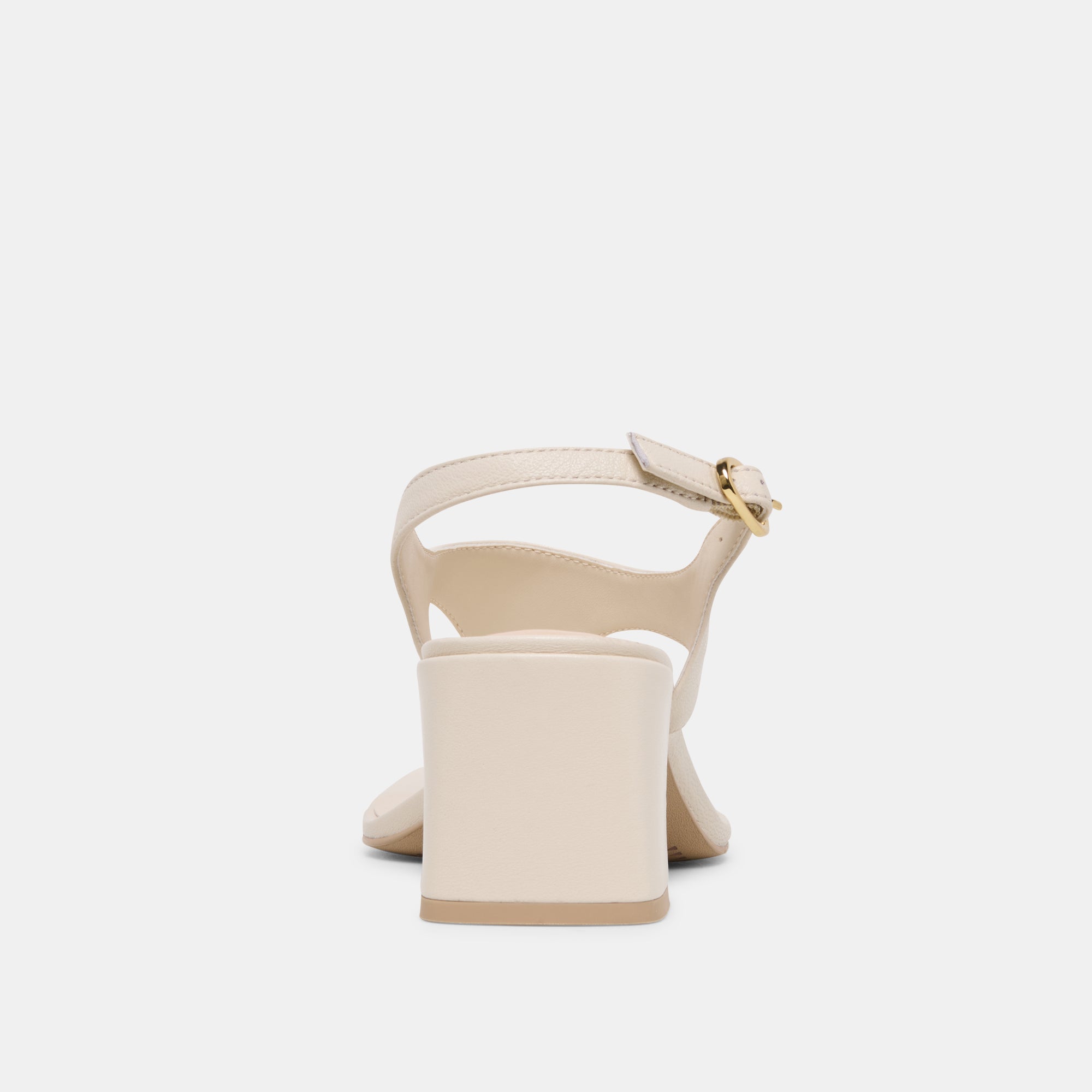 YVES HEELS IVORY LEATHER - view 7