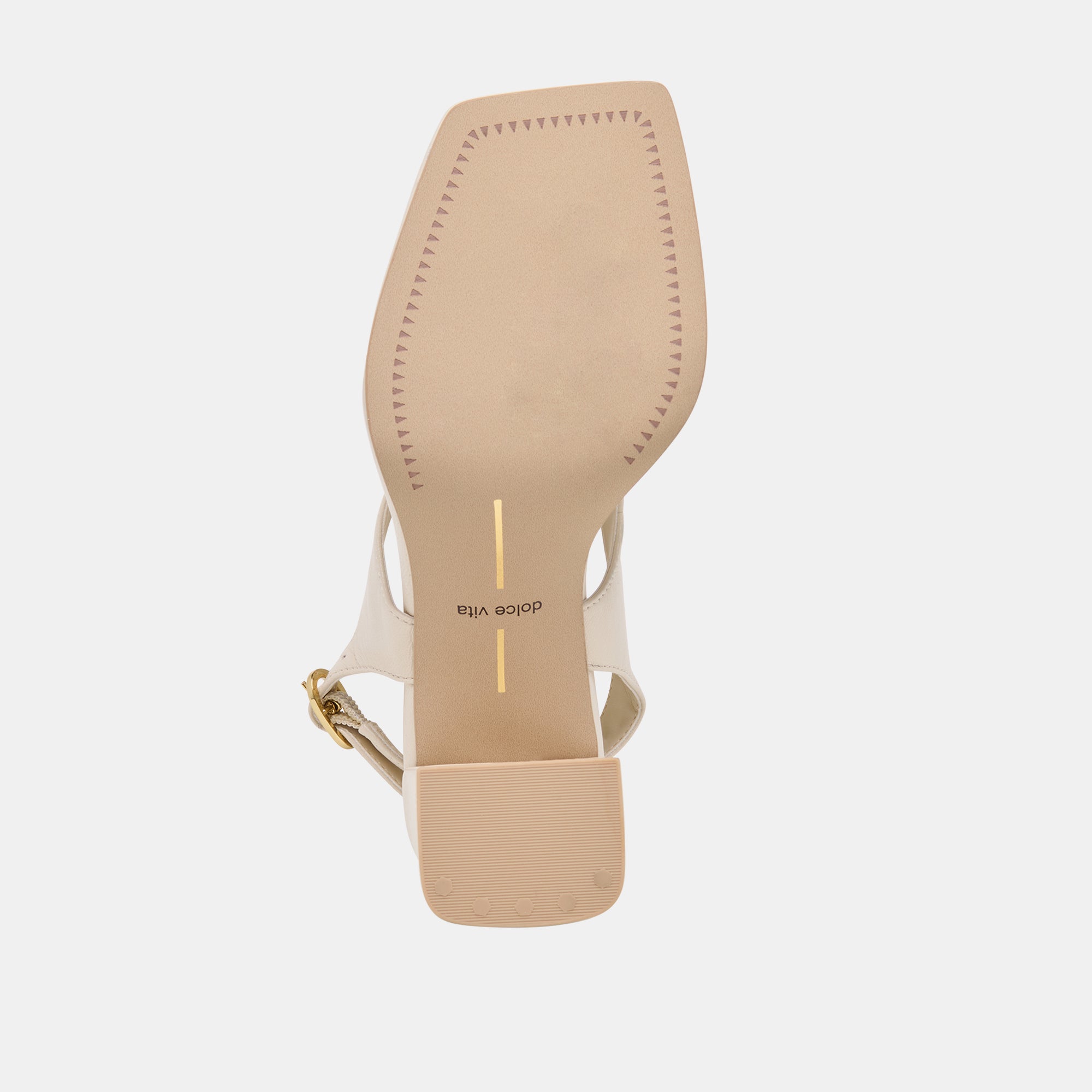 YVES HEELS IVORY LEATHER - view 9