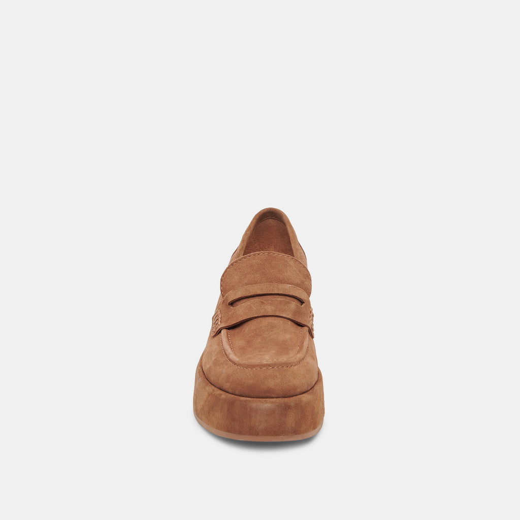 YANNI LOAFERS CHESTNUT SUEDE - image 6