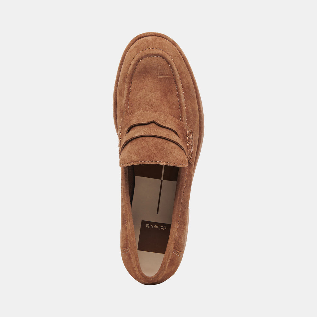 YANNI LOAFERS CHESTNUT SUEDE - image 8