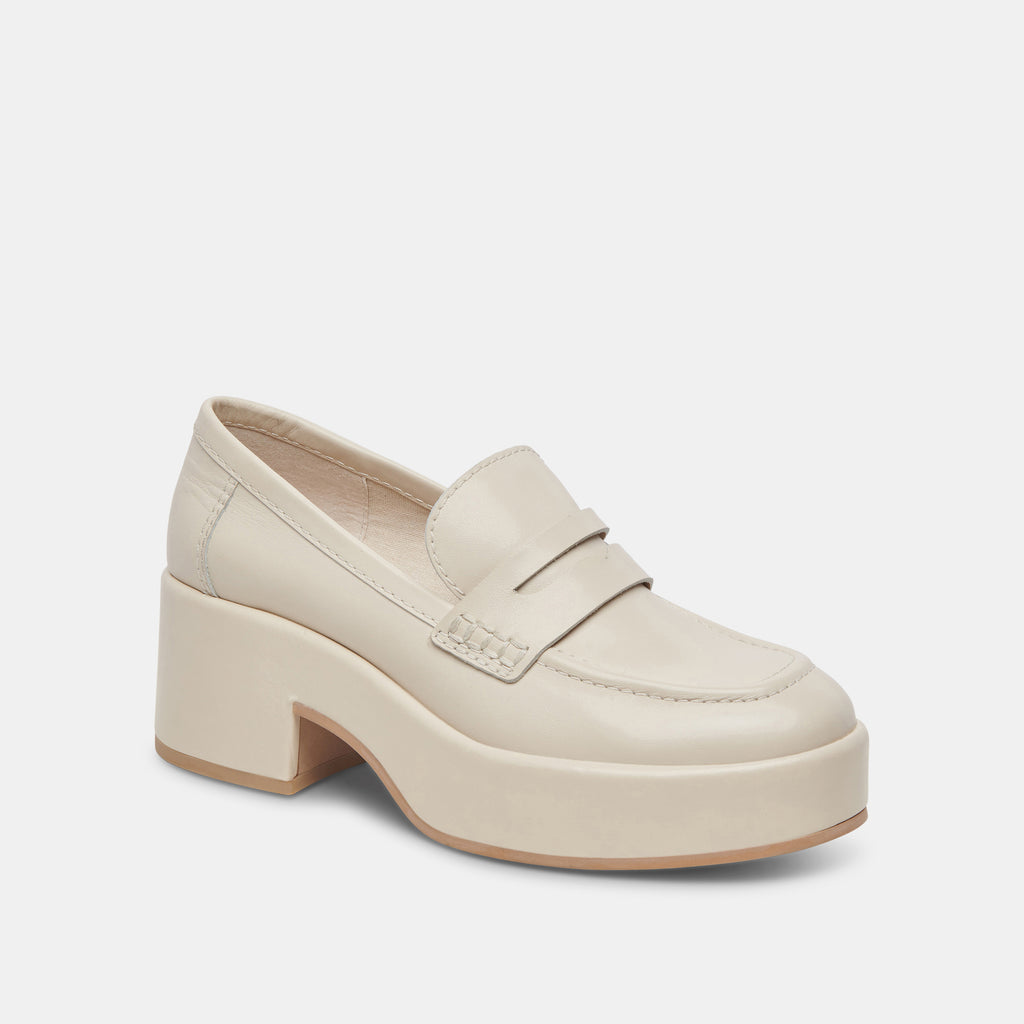YANNI LOAFERS IVORY LEATHER - image 2
