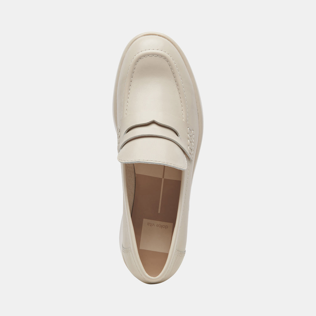 YANNI LOAFERS IVORY LEATHER - image 8