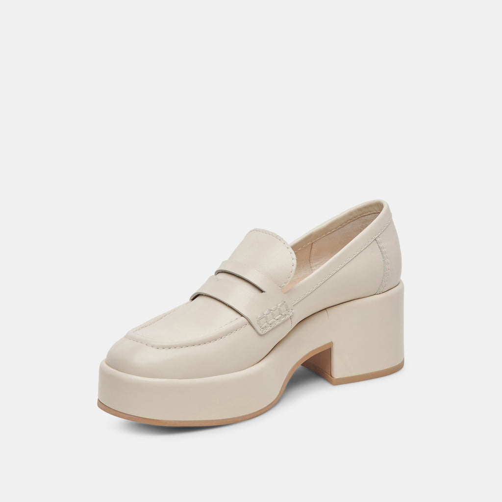 YANNI LOAFERS IVORY LEATHER - image 4