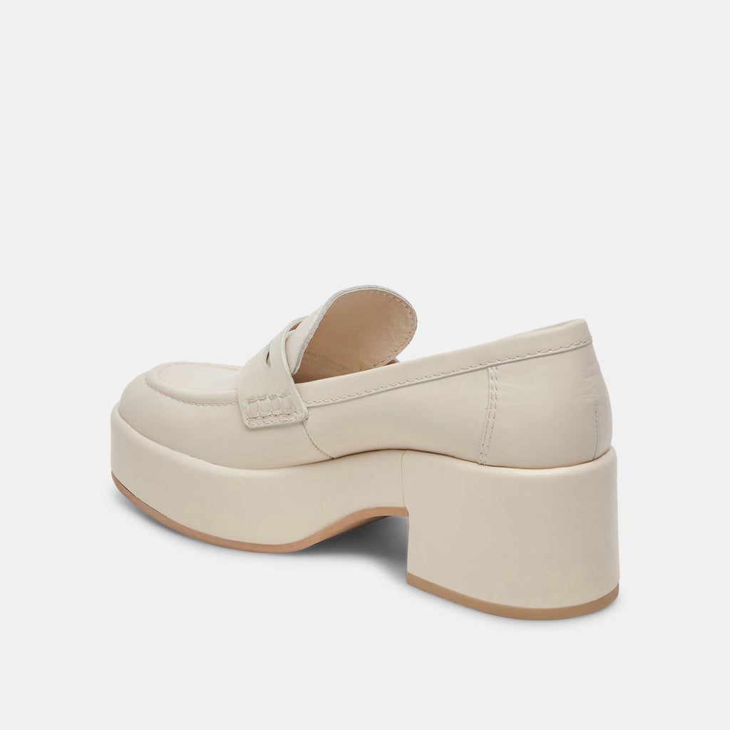YANNI LOAFERS IVORY LEATHER - image 5