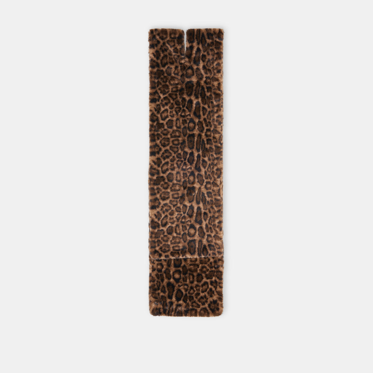 FAUX FUR SCARF LEOPARD - view 3