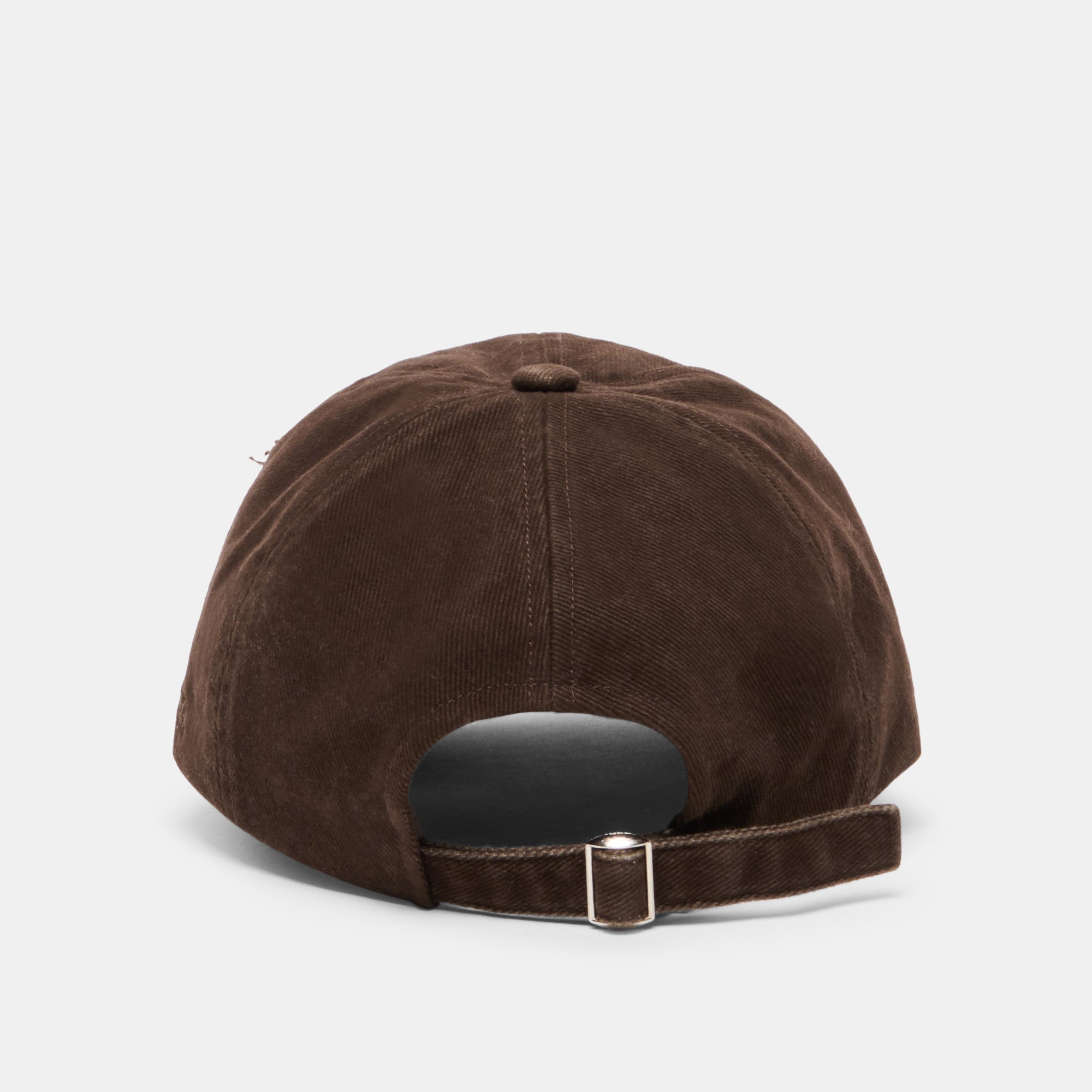 DISTRESSED BASEBALL CAP DARK BROWN - view 5