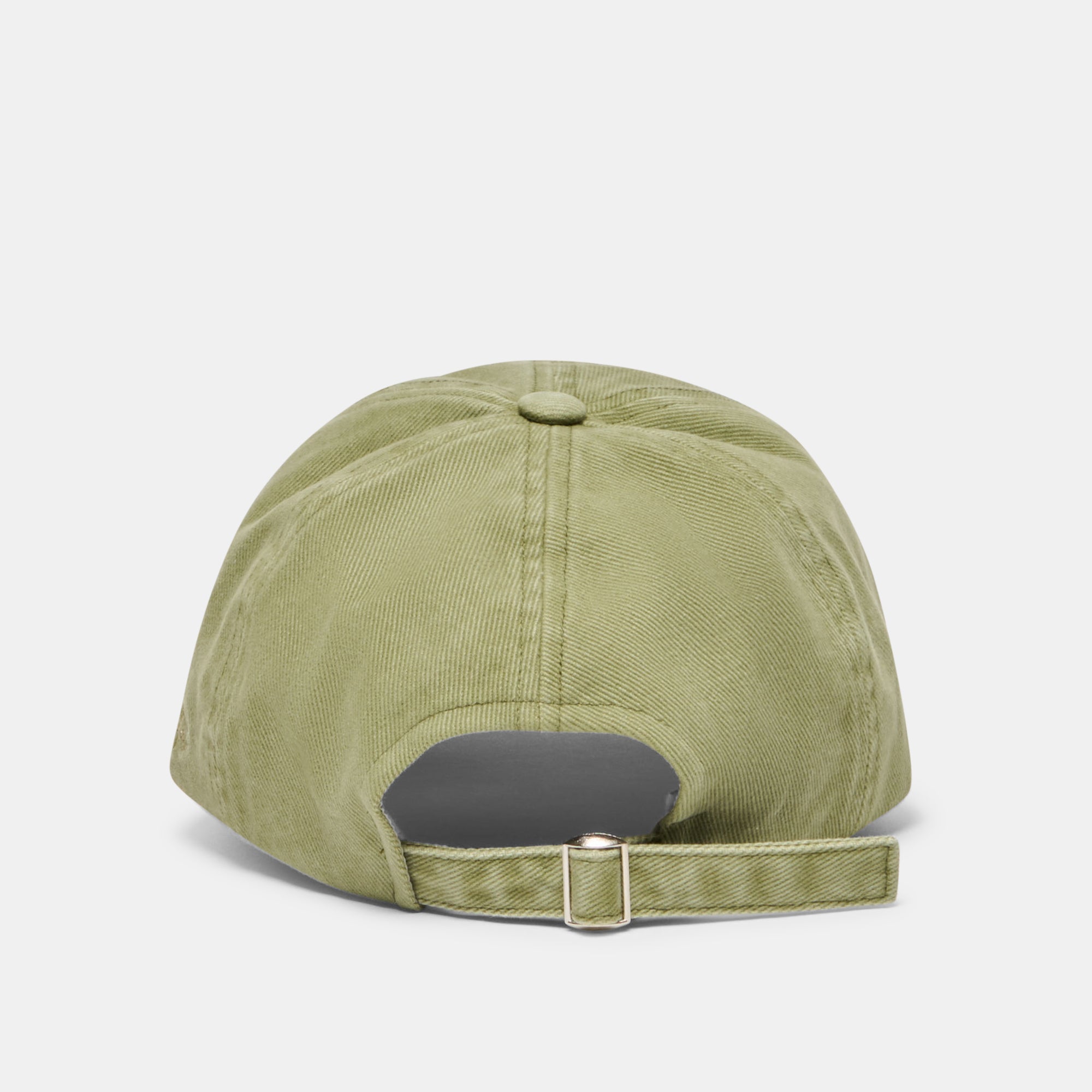 DISTRESSED BASEBALL CAP OLIVE - view 5