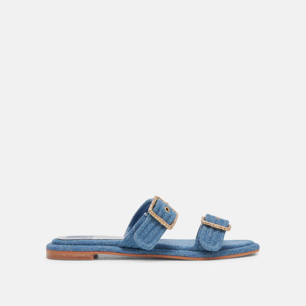 ALAINA Blue Denim Sandals | Women's Blue Denim Sandals – Dolce Vita