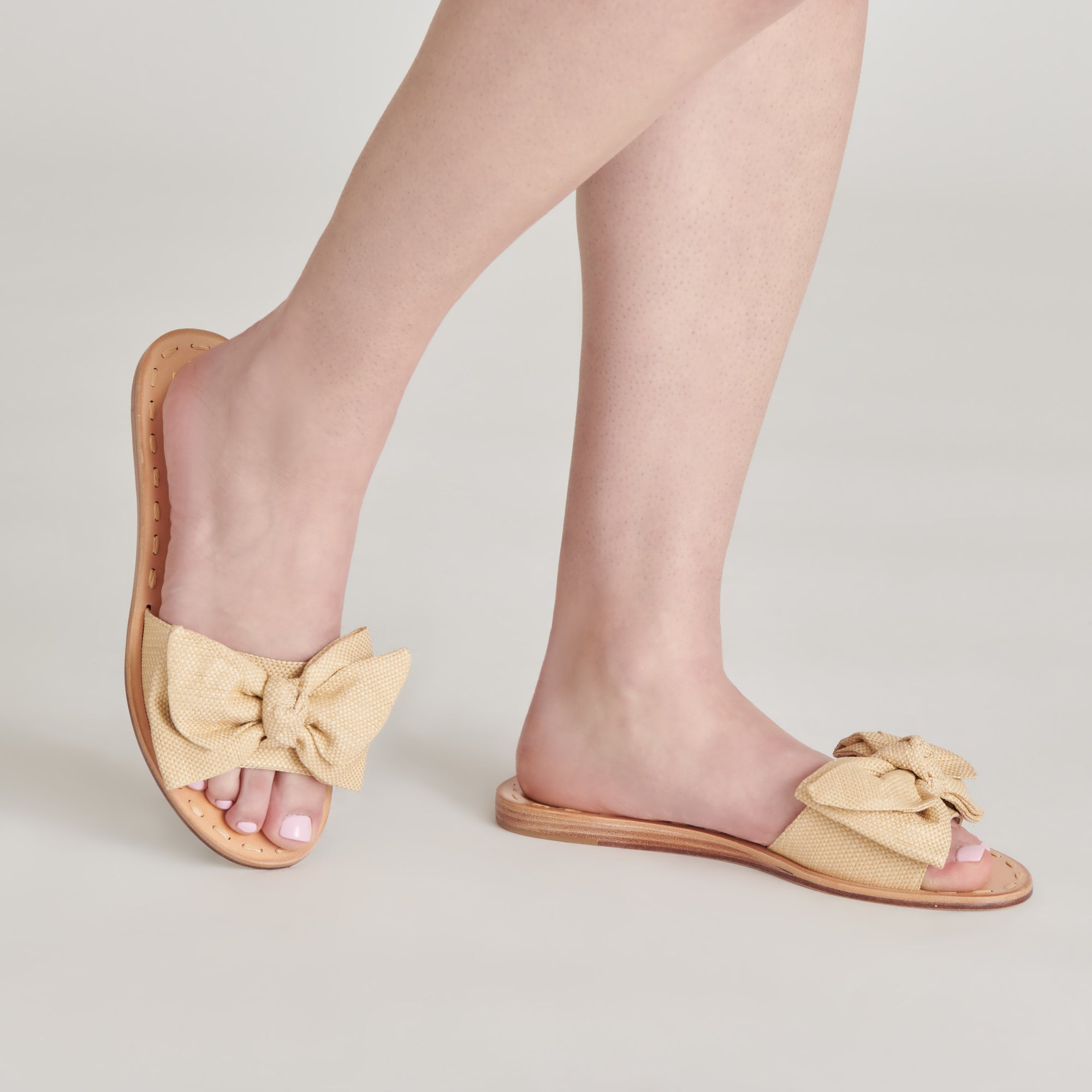 DARSEY SANDALS LT NATURAL RAFFIA