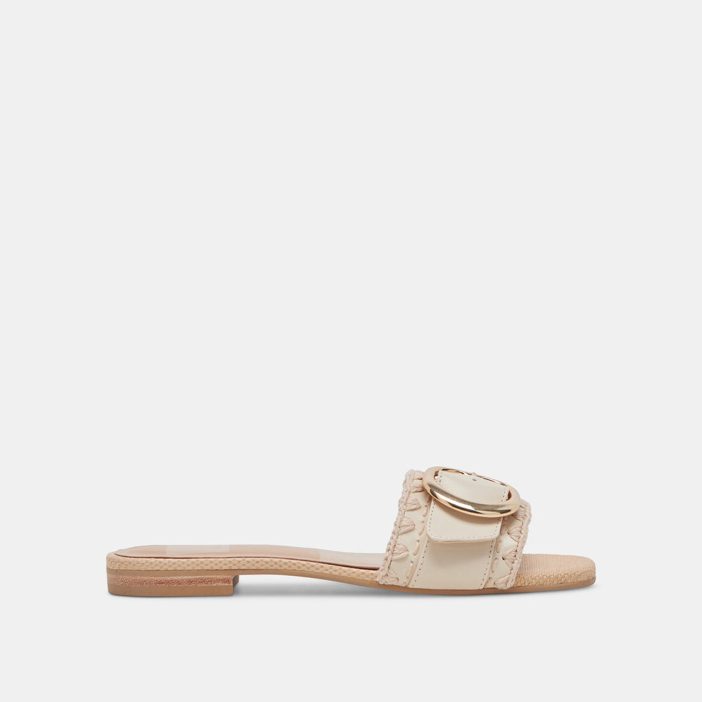 GRECIA SANDALS IVORY LEATHER - image 1