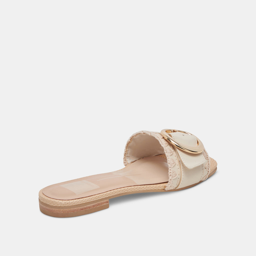 GRECIA SANDALS IVORY LEATHER - image 3