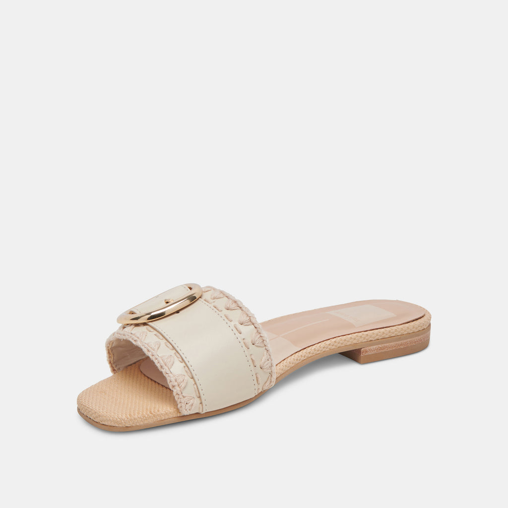 GRECIA SANDALS IVORY LEATHER - image 4