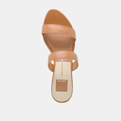 KAMILE SANDALS SADDLE LEATHER