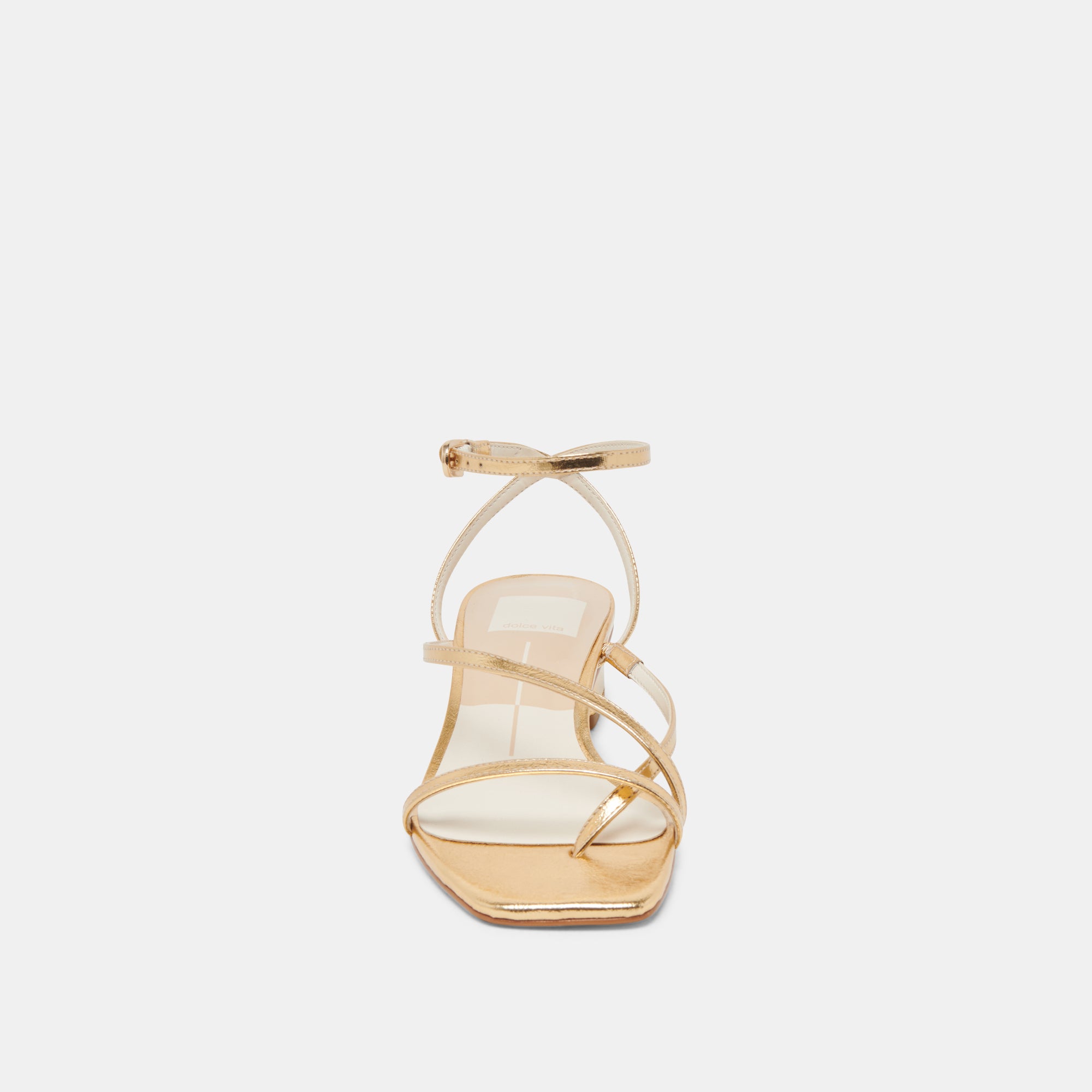 KARLOS WIDE SANDALS GOLD METALLIC STELLA