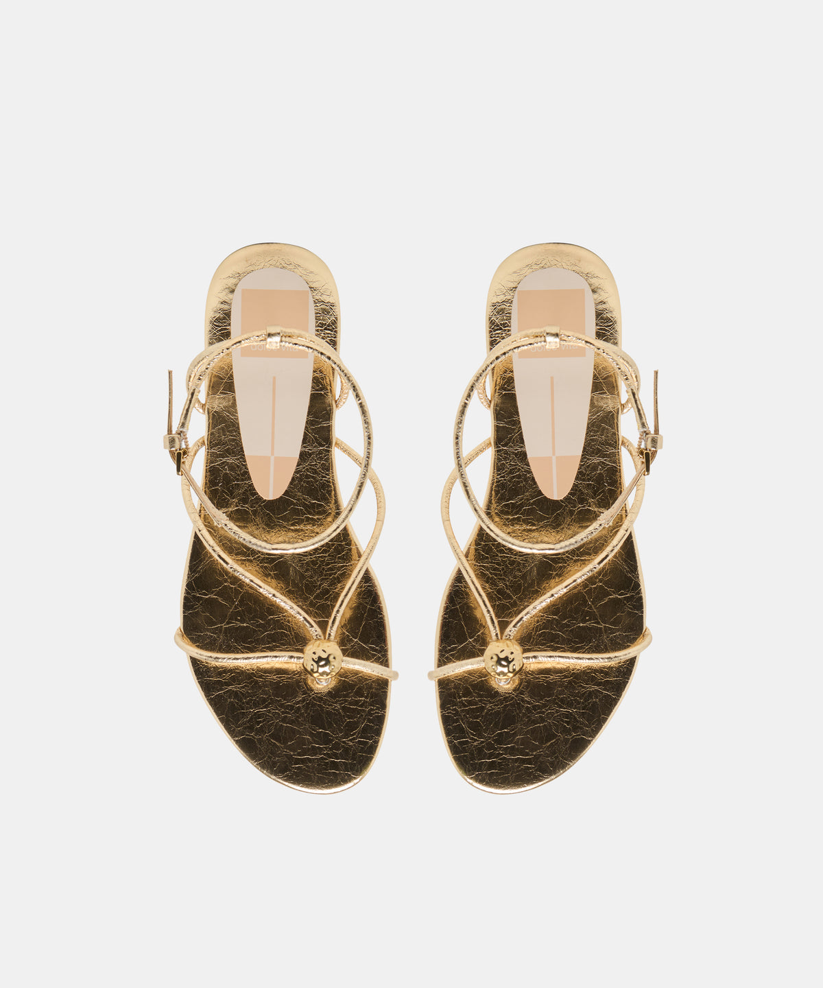 KENLEY SANDALS GOLD LEATHER - view 4