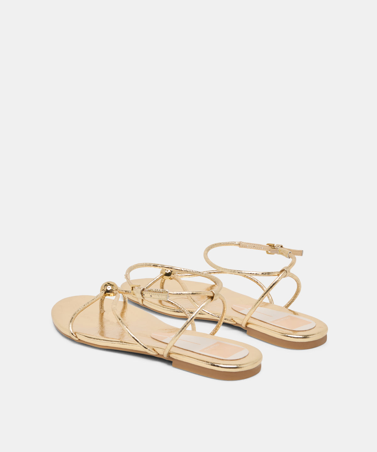 KENLEY SANDALS GOLD LEATHER - view 6