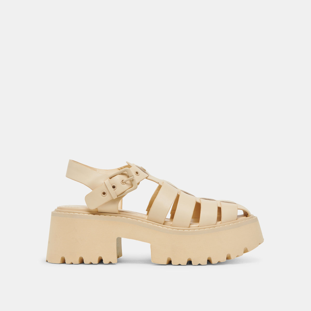 LASLY TONAL SANDALS LIGHT LEATHER