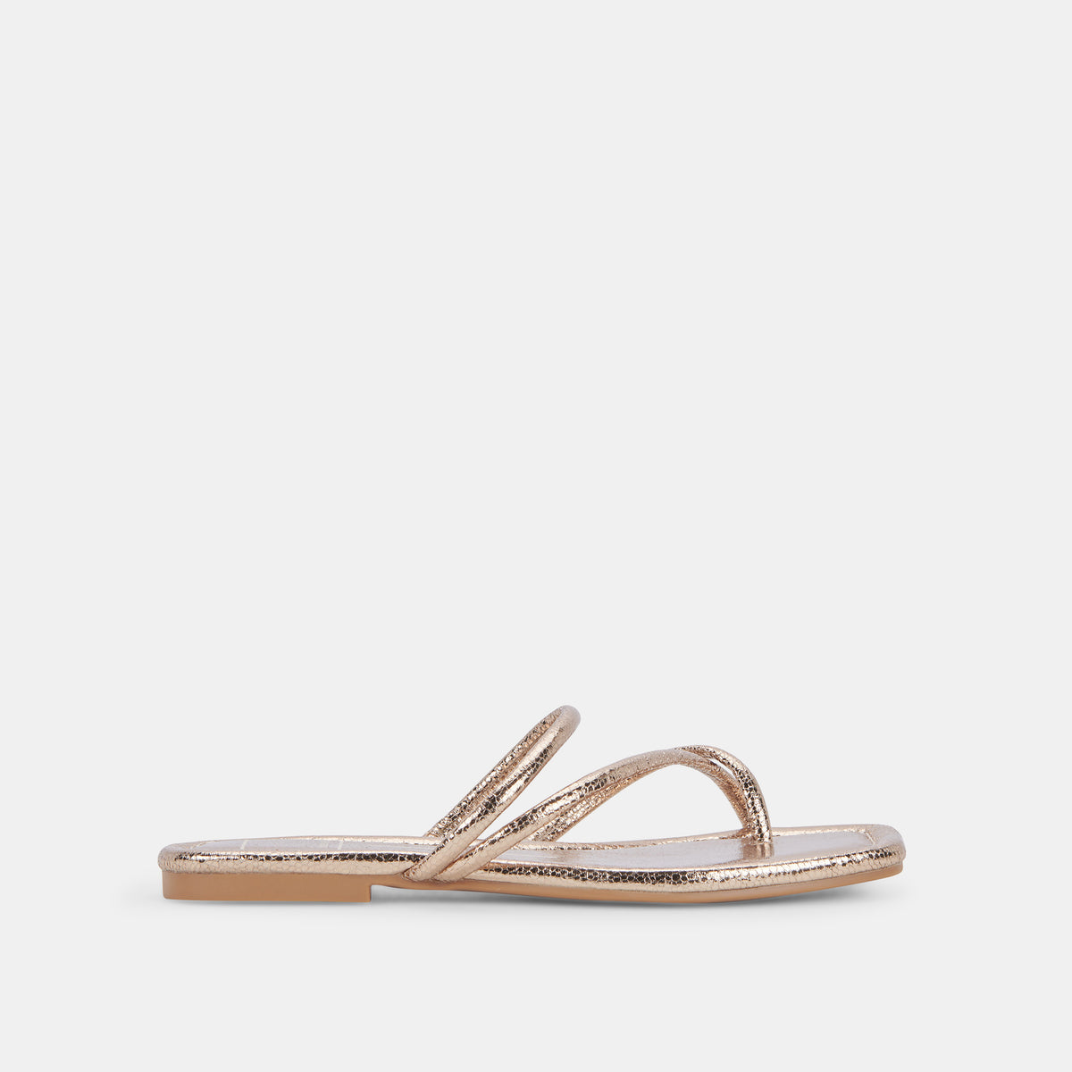 LEANNA Sandals Dark Gold Cracked Stella | Designer Gold Sandals – Dolce ...