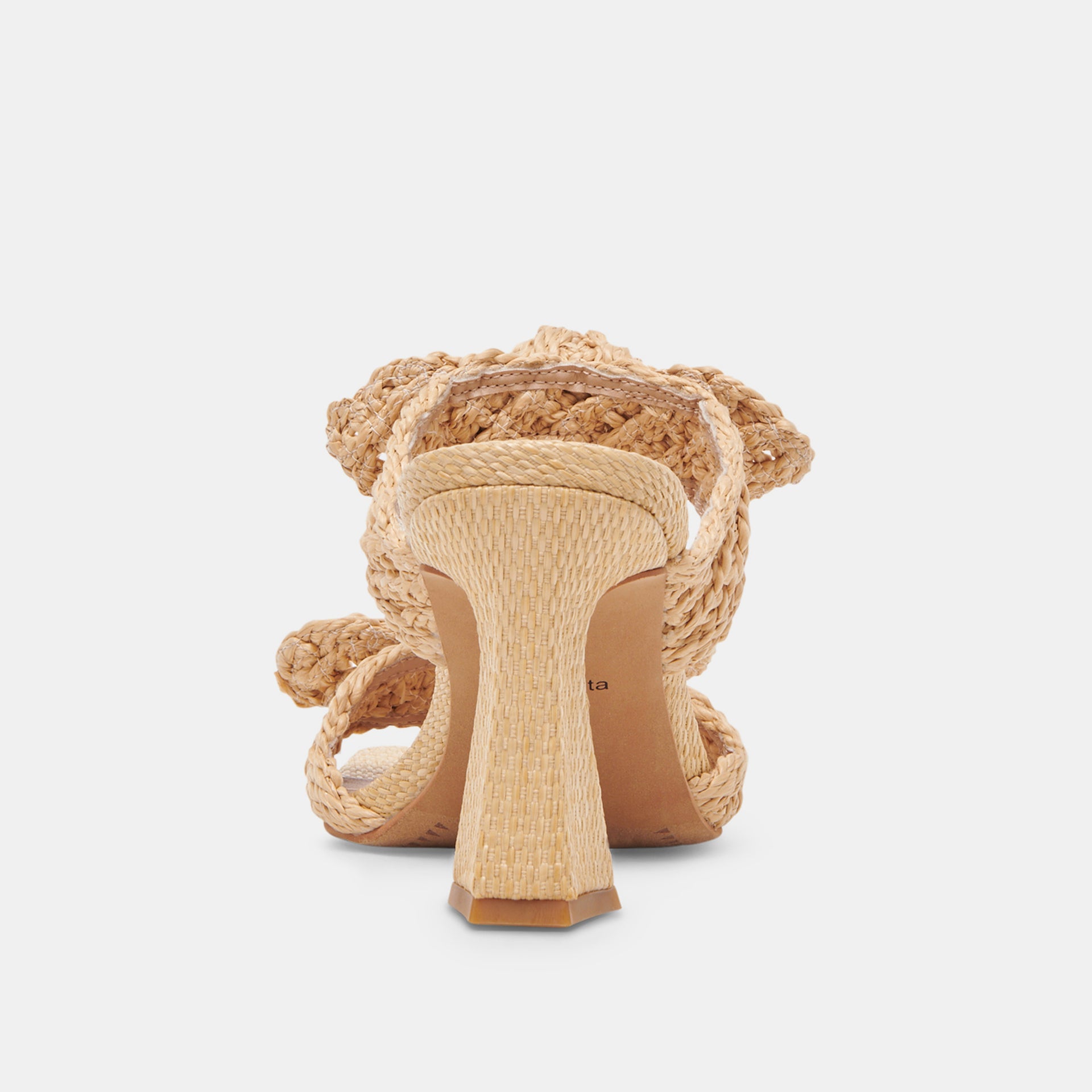 noles heels in lt natural raffia