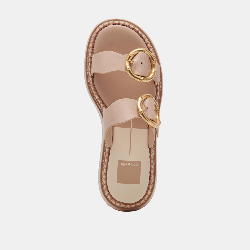 RYSHA SANDALS CREAM LEATHER Dolce Vita