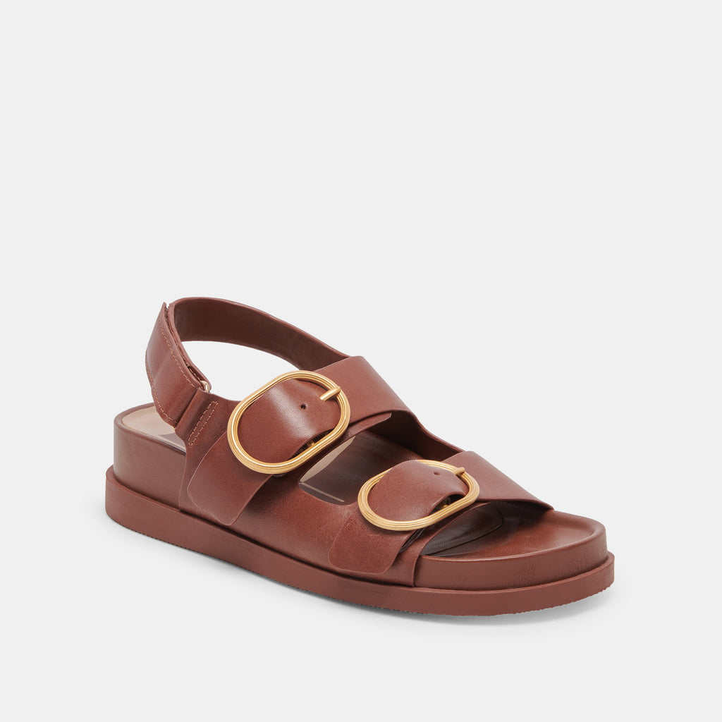 STARLA SANDALS BROWN LEATHER - image 2