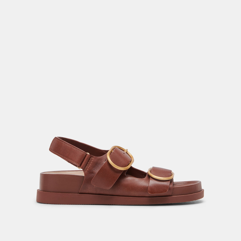 STARLA SANDALS BROWN LEATHER - image 1